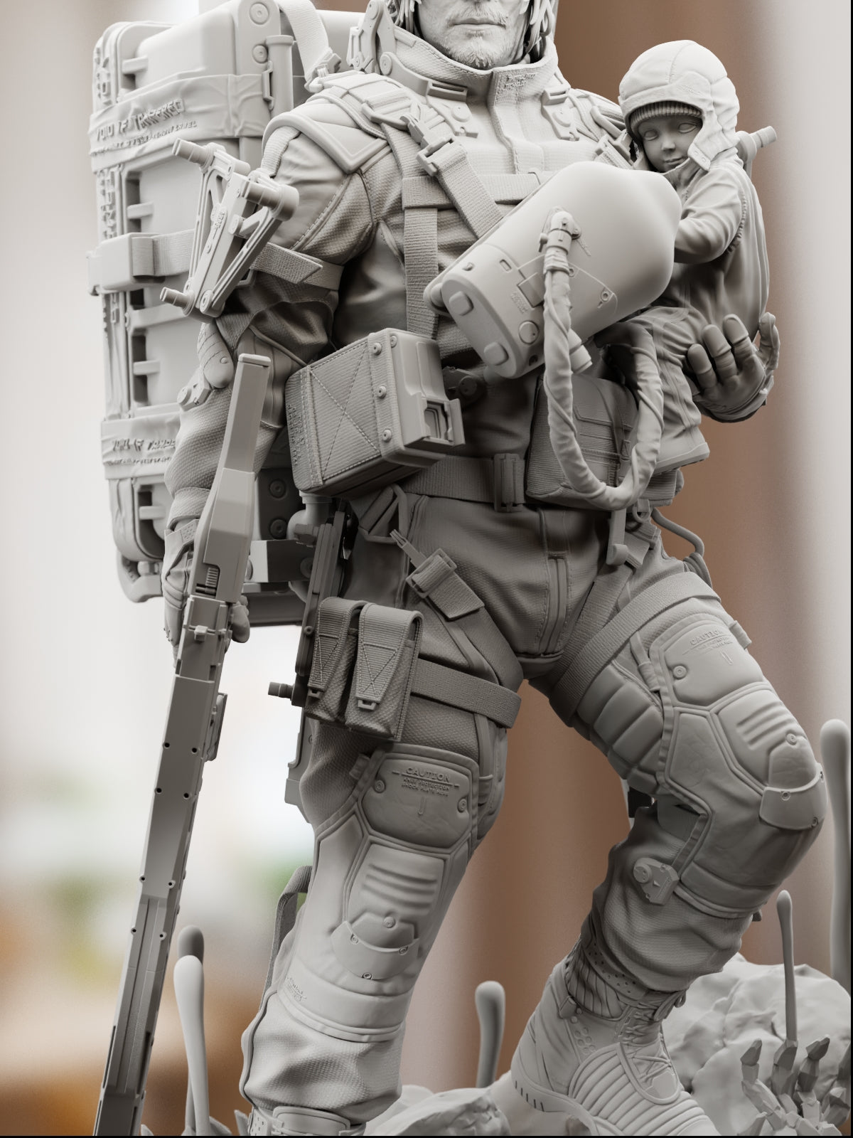 The Legendary Porter | Maximum Detailed 12K 3D printed figure
