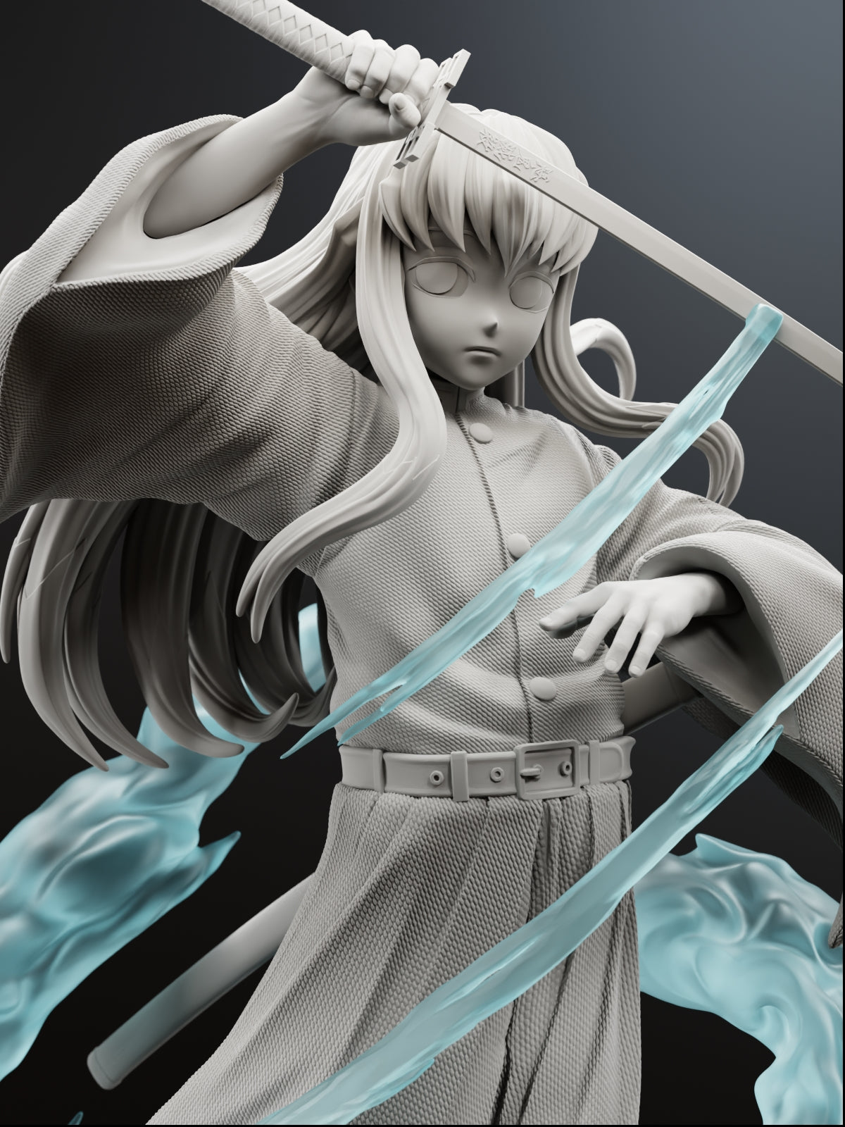 The Mist Pillar | Maximum Detailed 12K 3D Printed Figure