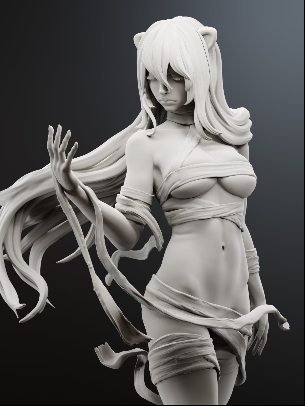 The Vector Queen Statue
