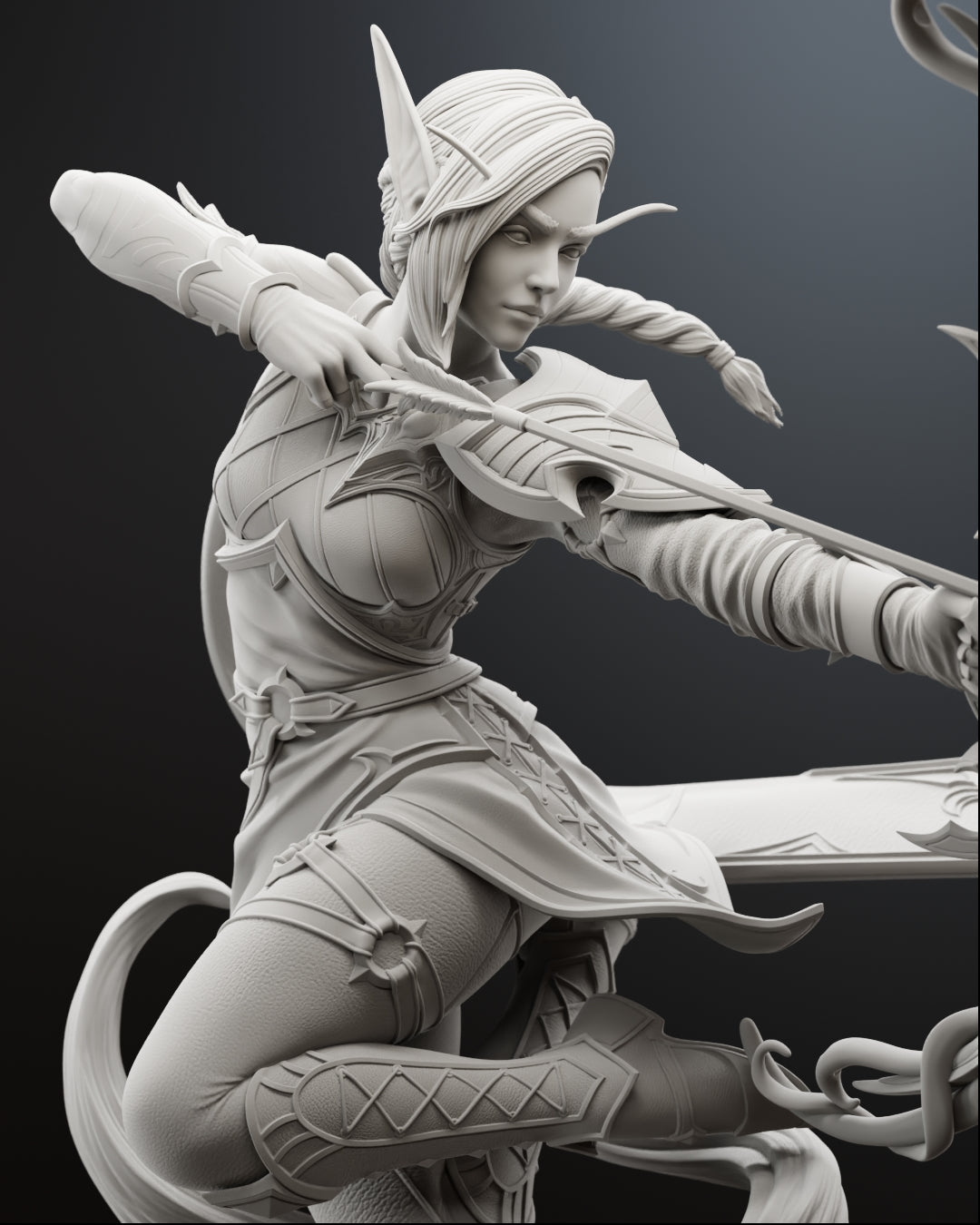 The Void Ranger | Maximum Detailed 12K 3D printed figure