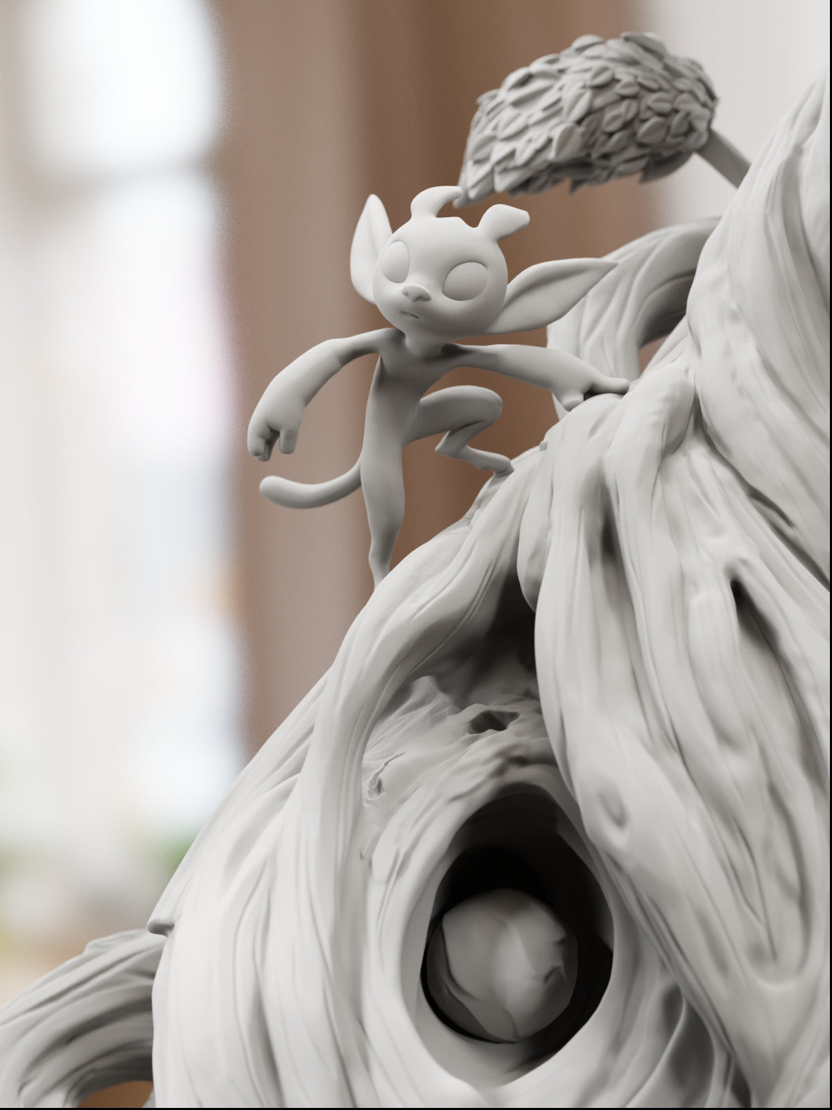 The Guardian Spirit | Maximum Detailed 12K 3D printed figure