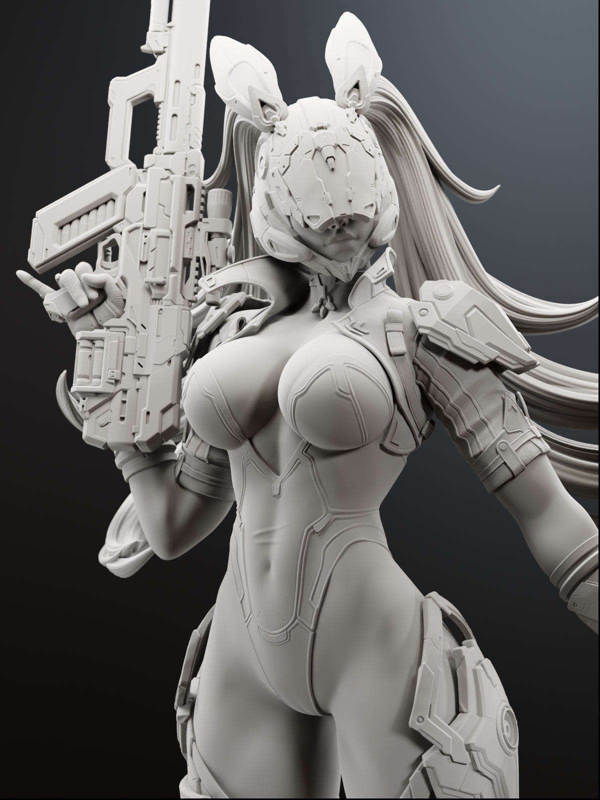 The Lightning Runner | Maximum Detailed 12K 3D printed figure