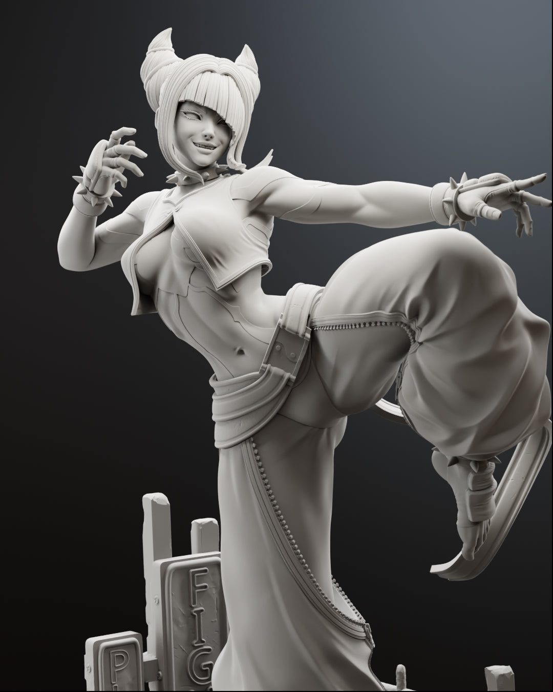 The Neon Viper Statue