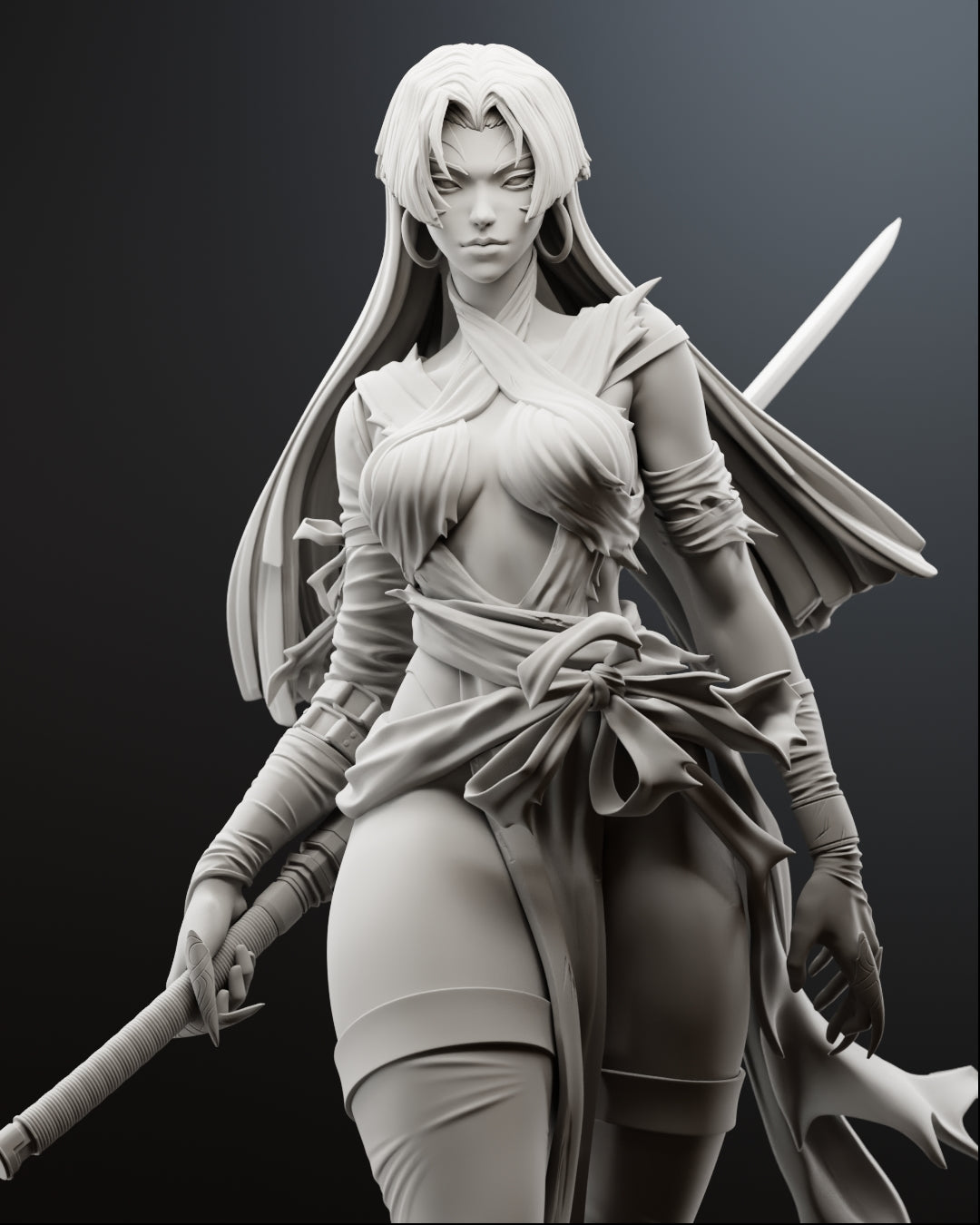 The Shadowblade Statue