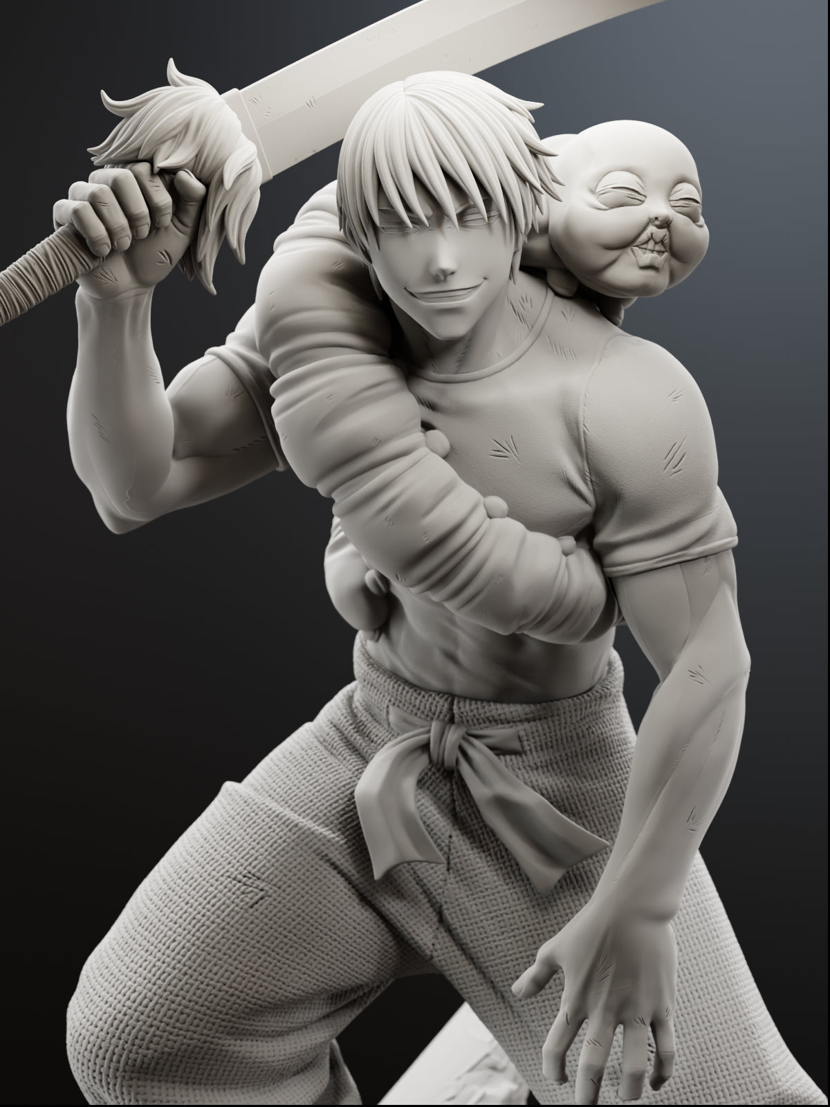 The Sorcerer Killer | Maximum Detailed 12K 3D printed figure