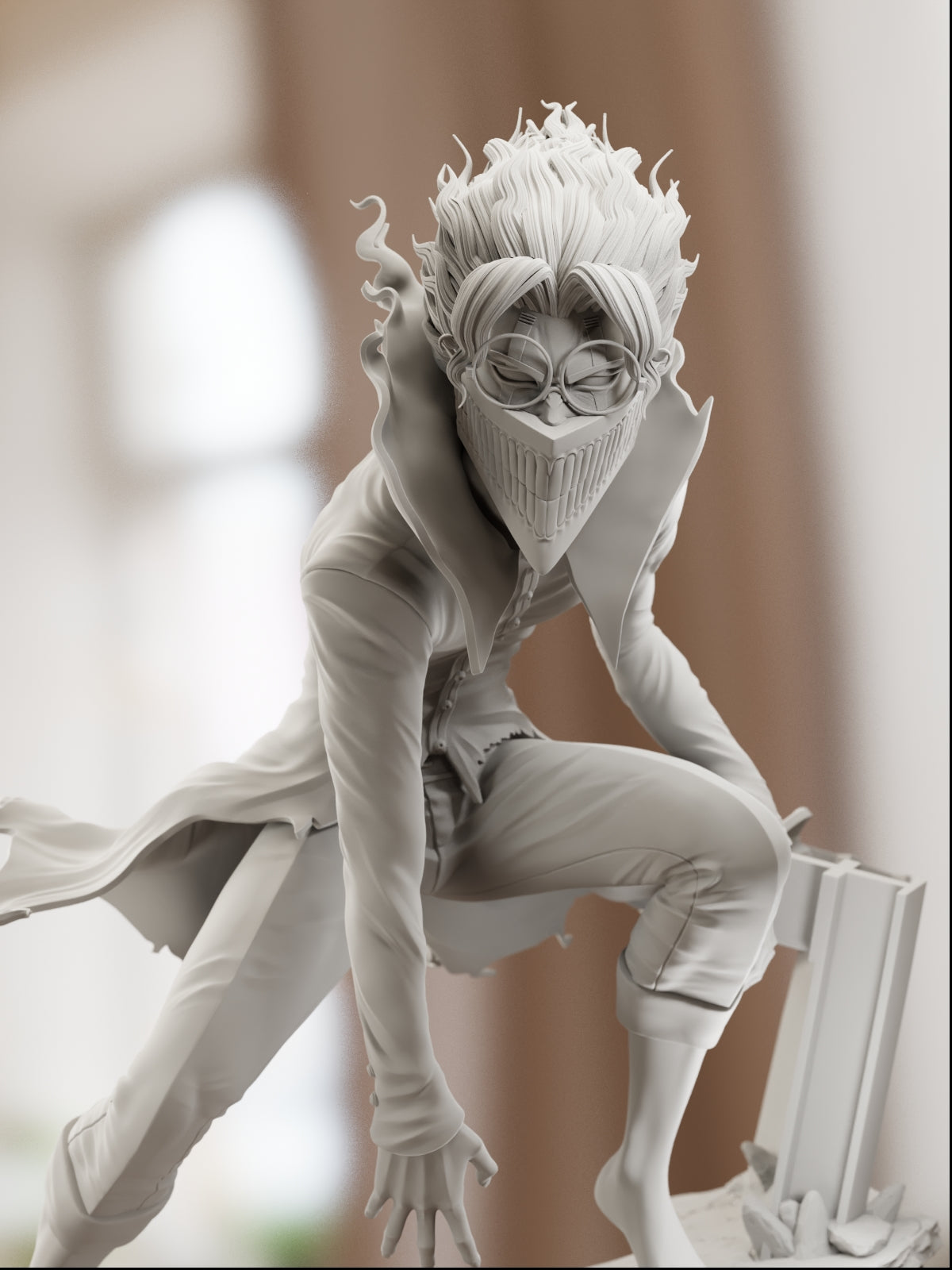 The Cursed Hero | Maximum Detailed 12K 3D printed figure