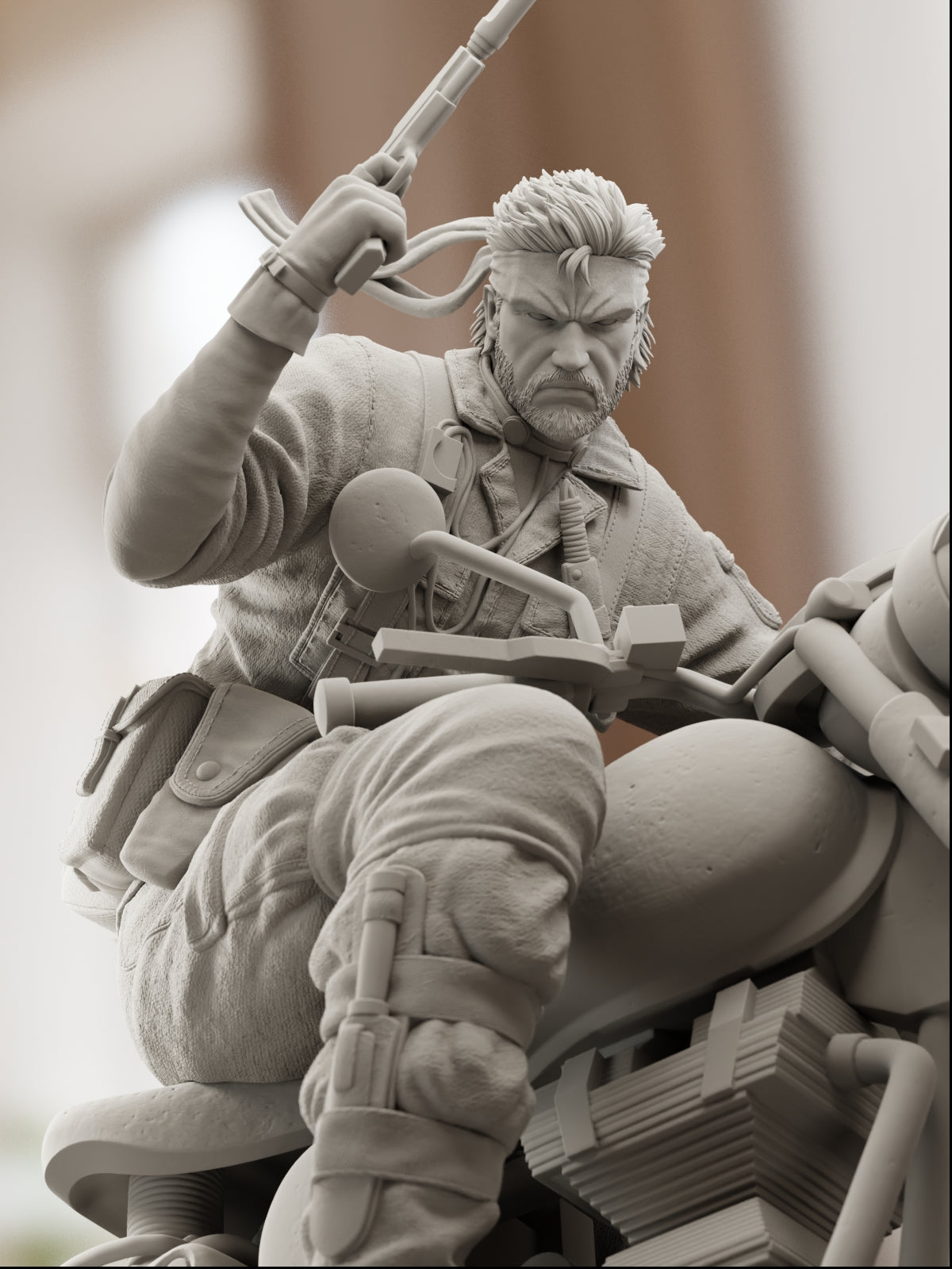 The Big Boss | Maximum Detailed 12K 3D printed figure