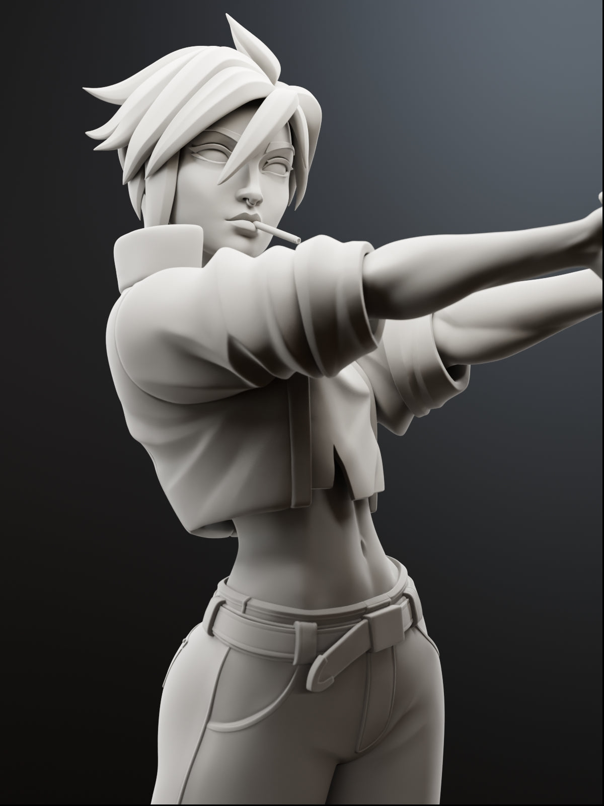 Stealth Operative | Maximum Detailed 12K 3D printed figure