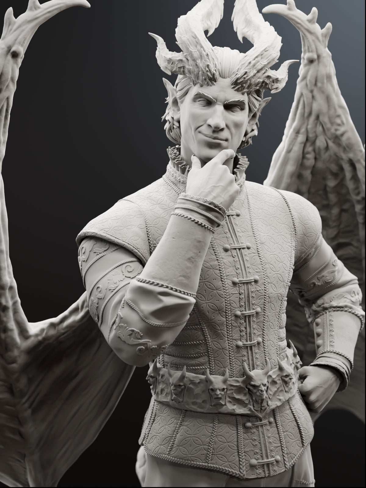 Raphael - Master of the House | Maximum Detailed 12K 3D printed figure