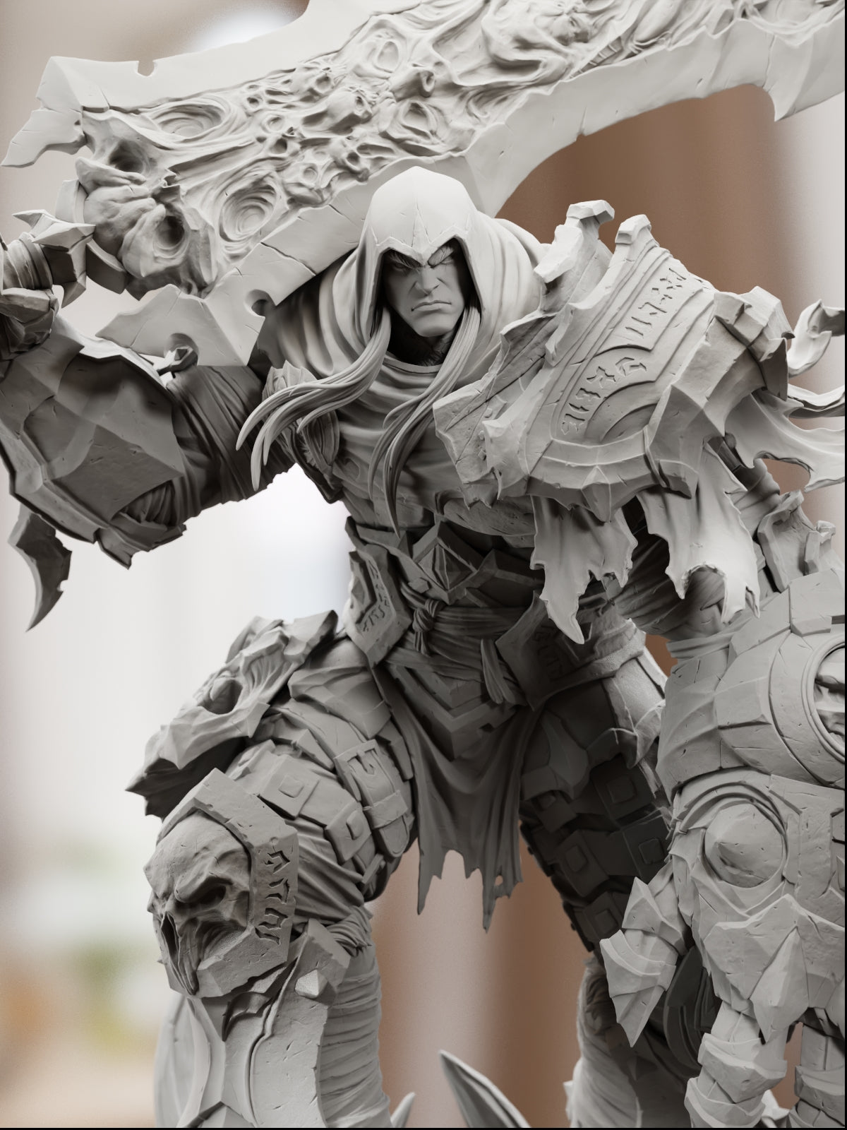 War of the Horsemen | Maximum Detailed 12K 3D printed figure