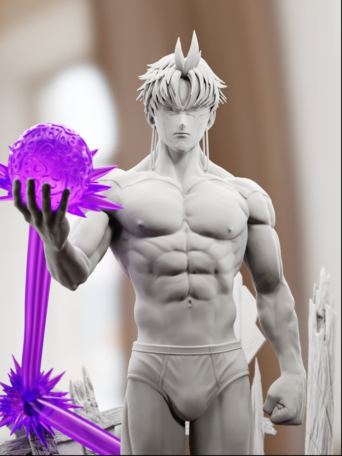 The Evil Eye | Maximum Detailed 12K 3D Printed Figure