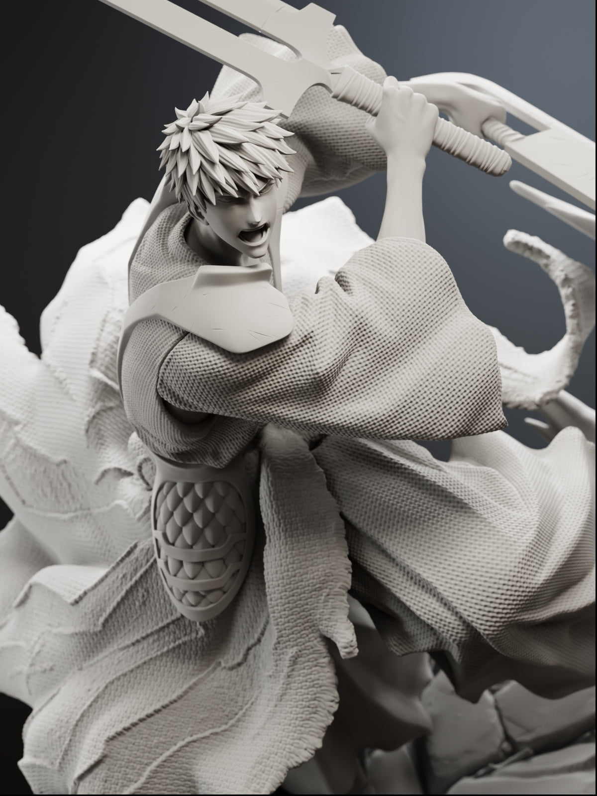 Soul Reaper | Maximum Detailed 12K 3D printed figure