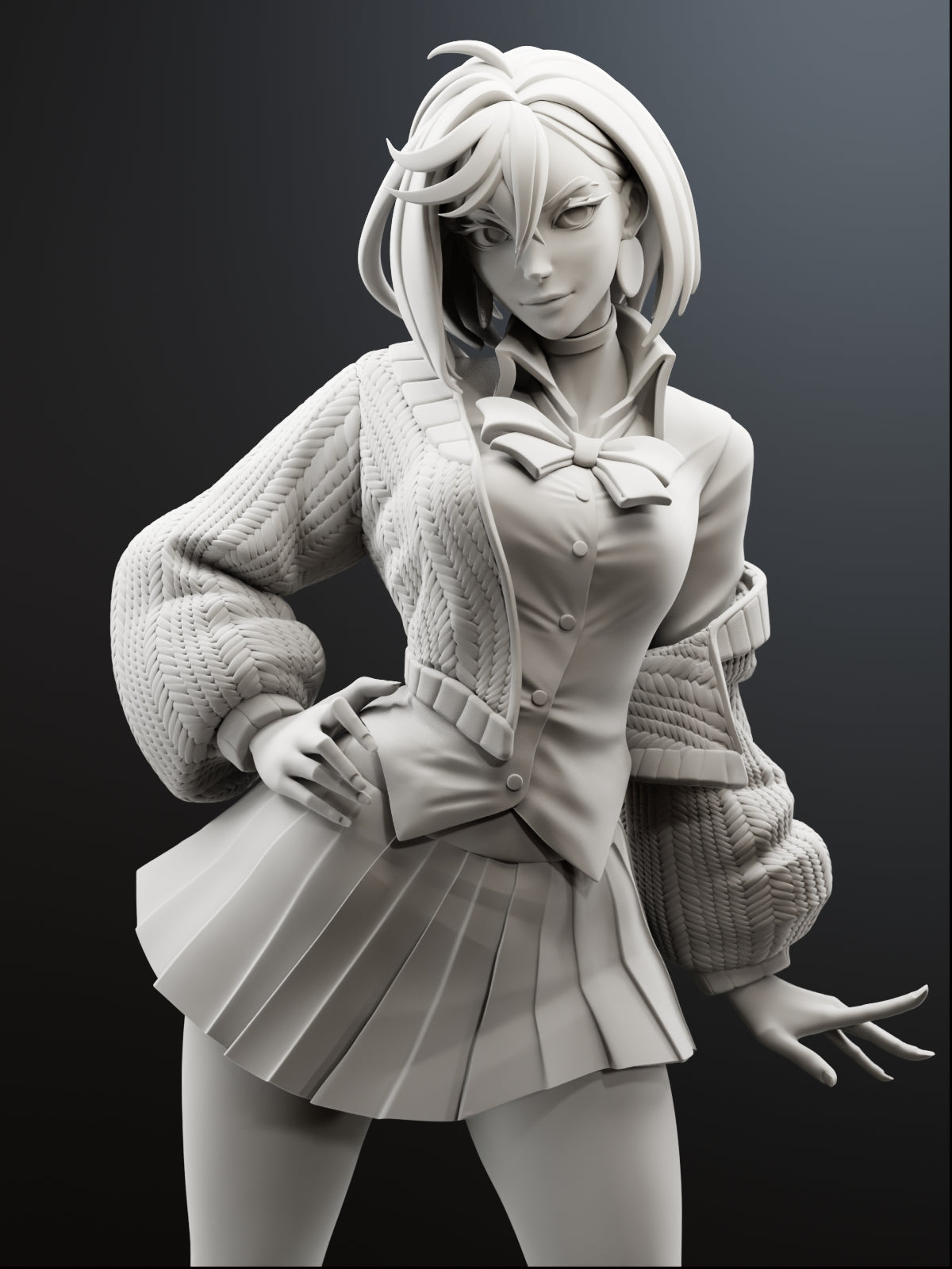 The Spirit Medium | Maximum Detailed 12K 3D printed figure