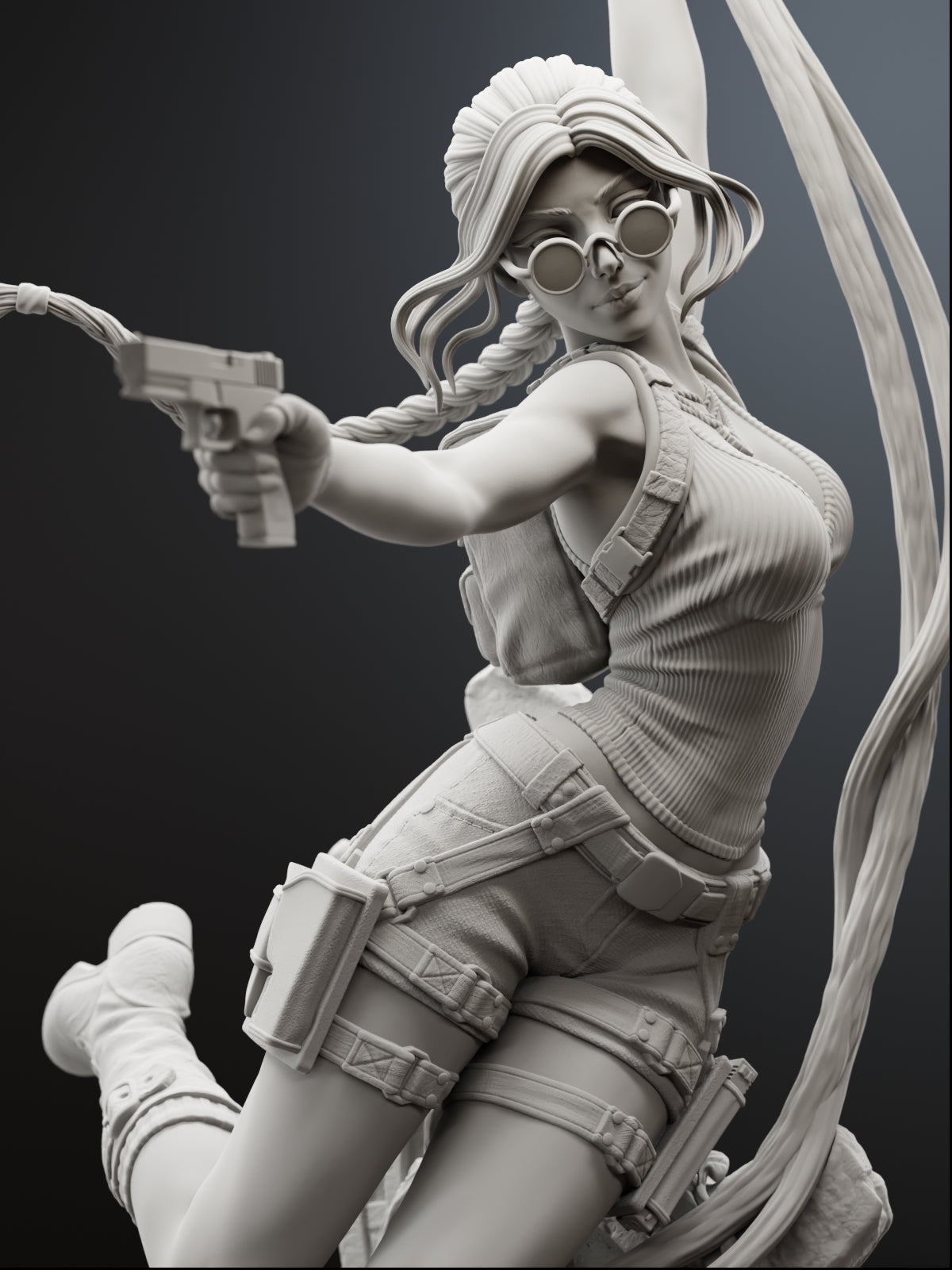 The Archaeologist Statue