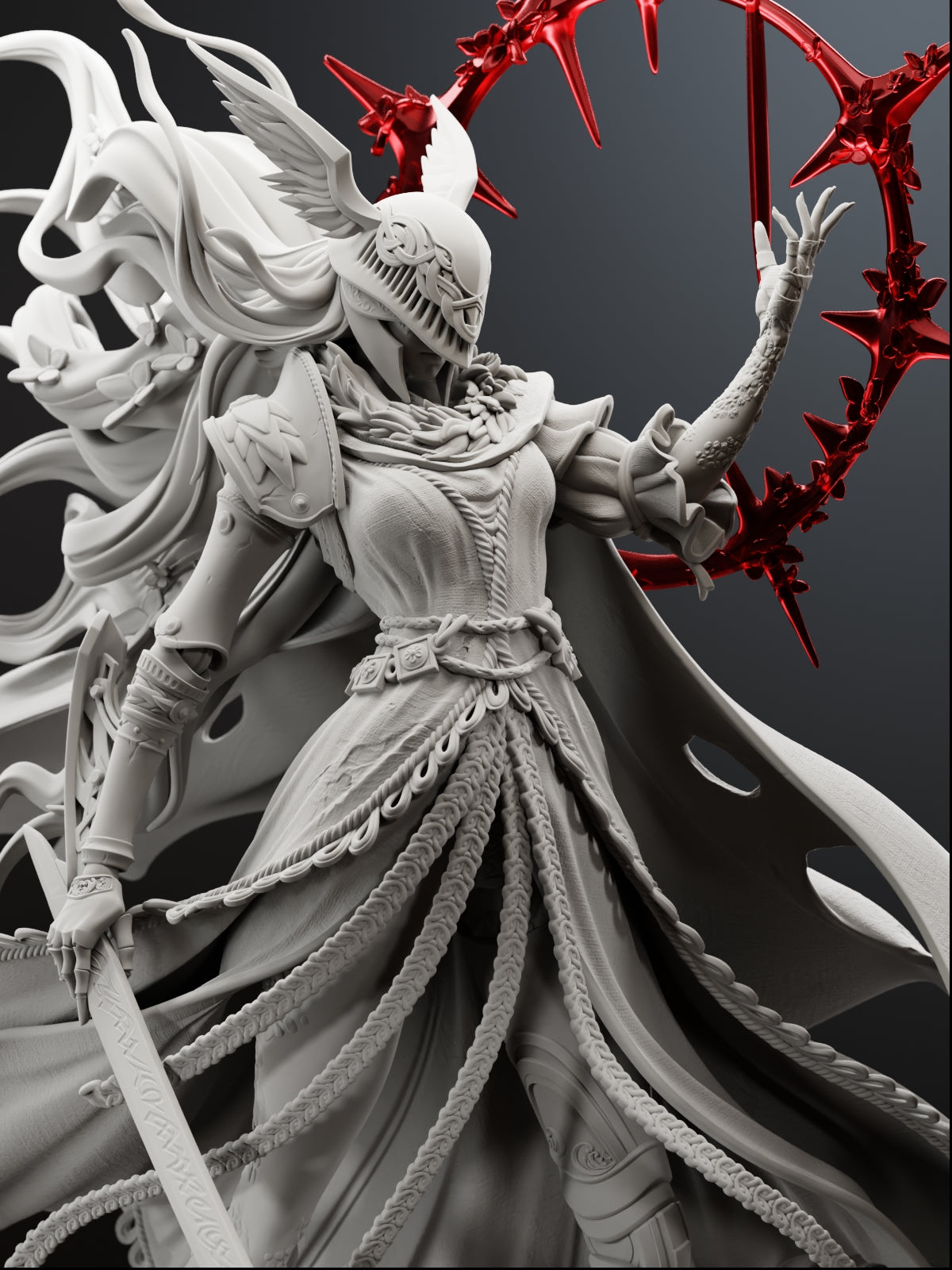 The Undefeated | Maximum Detailed 12K 3D printed figure