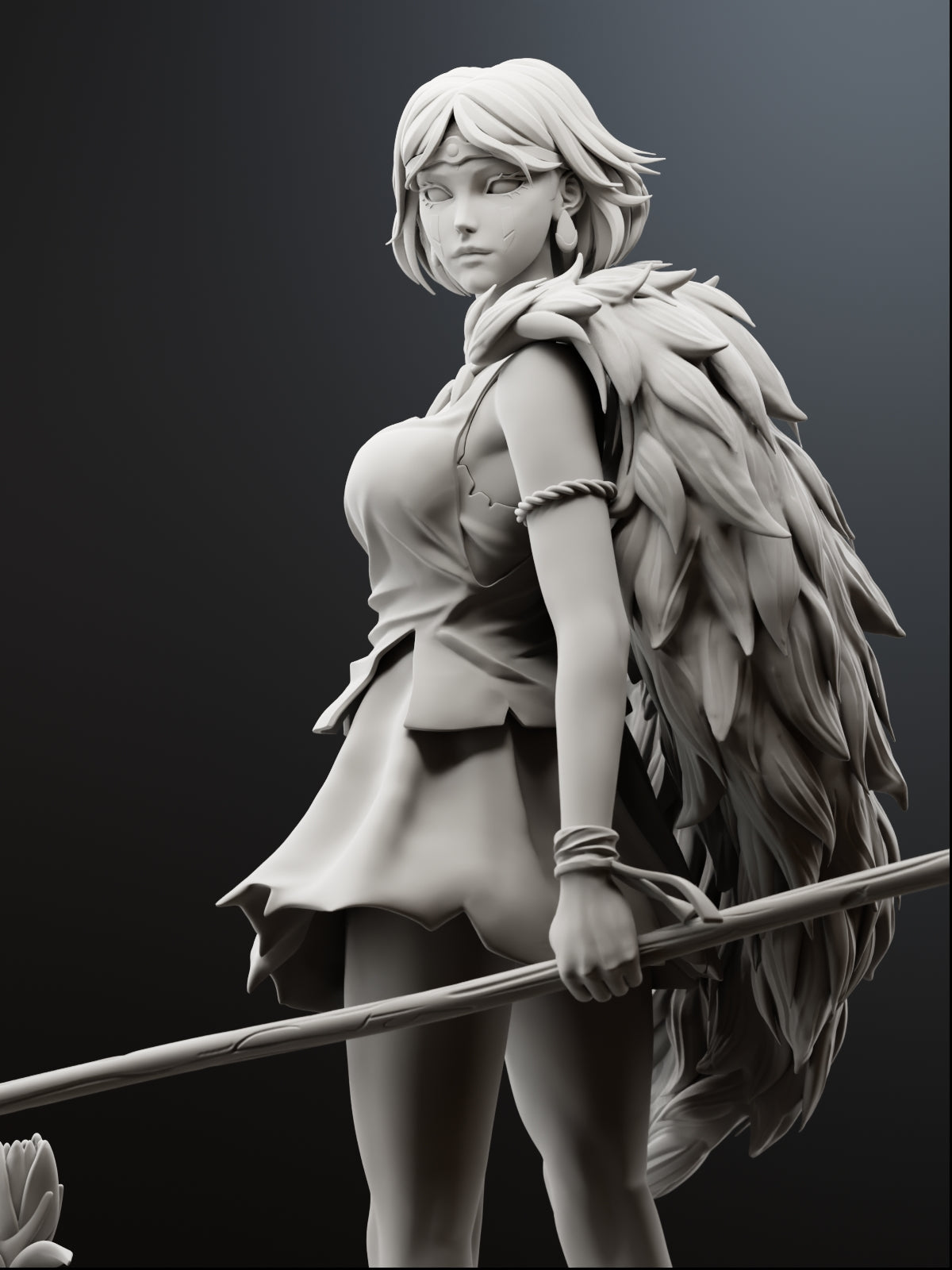 The Spiritwalker Statue
