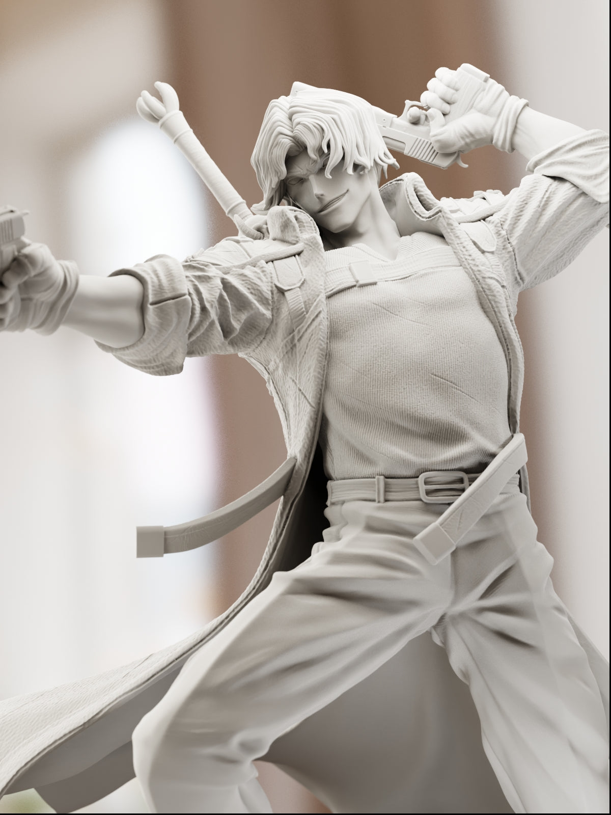 The Devil Slayer | Maximum Detailed 12K 3D printed figure