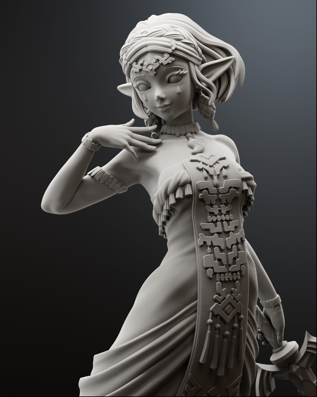 The Light of Hyrule Statue