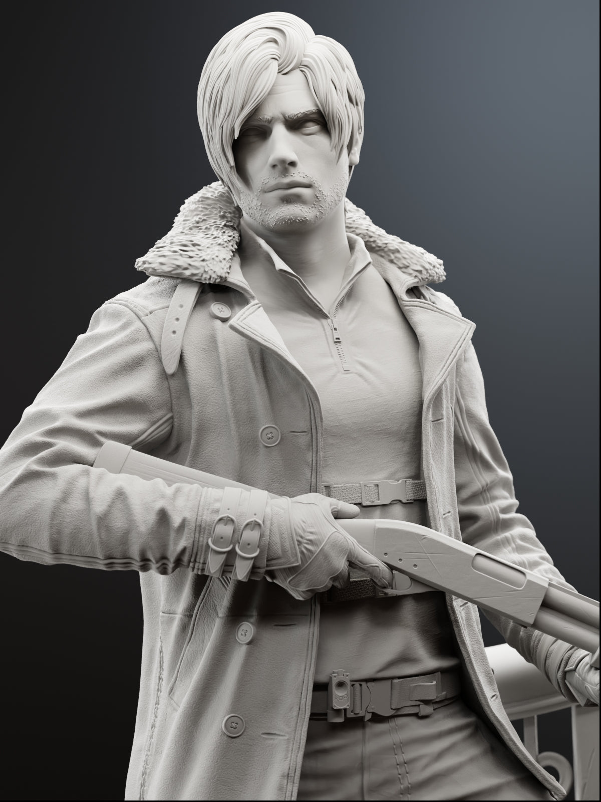 The Kennedy | Maximum Detailed 12K 3D printed figure