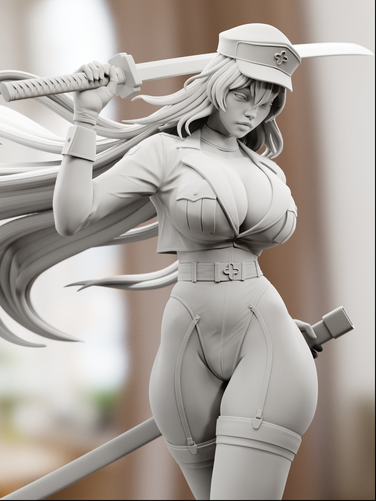 The Empire’s Ice Queen | Maximum Detailed 12K 3D printed figure