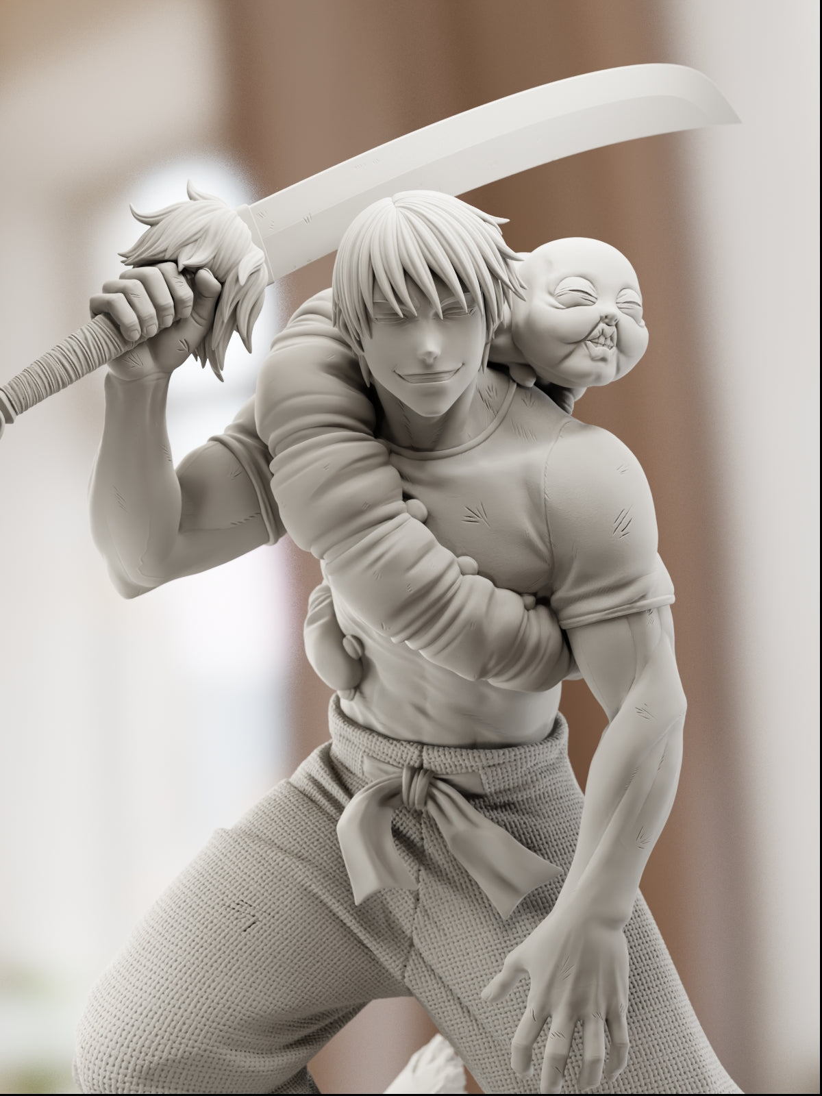 The Sorcerer Killer | Maximum Detailed 12K 3D printed figure