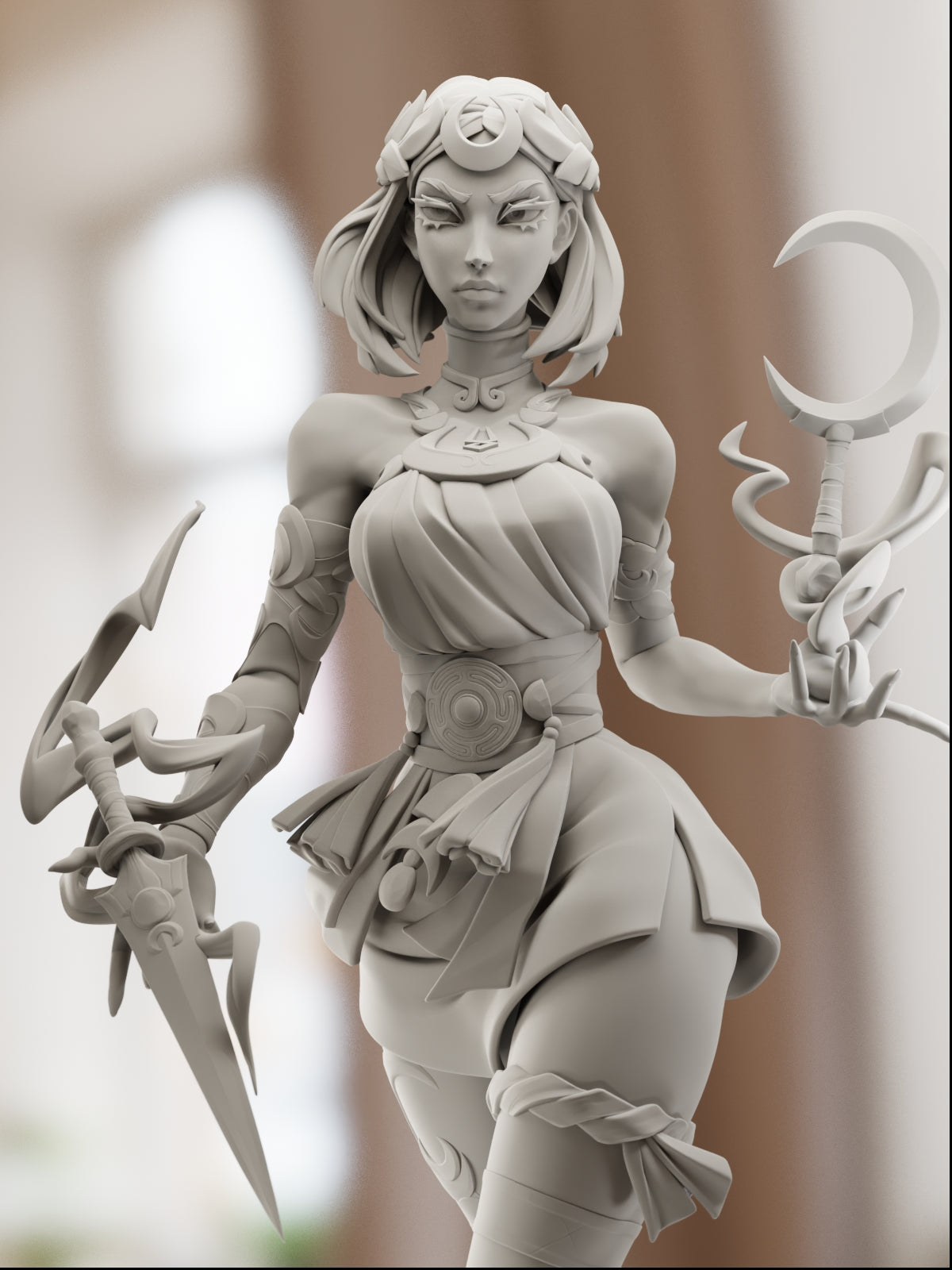 Underworld Princess | Maximum Detailed 12K 3D printed figure