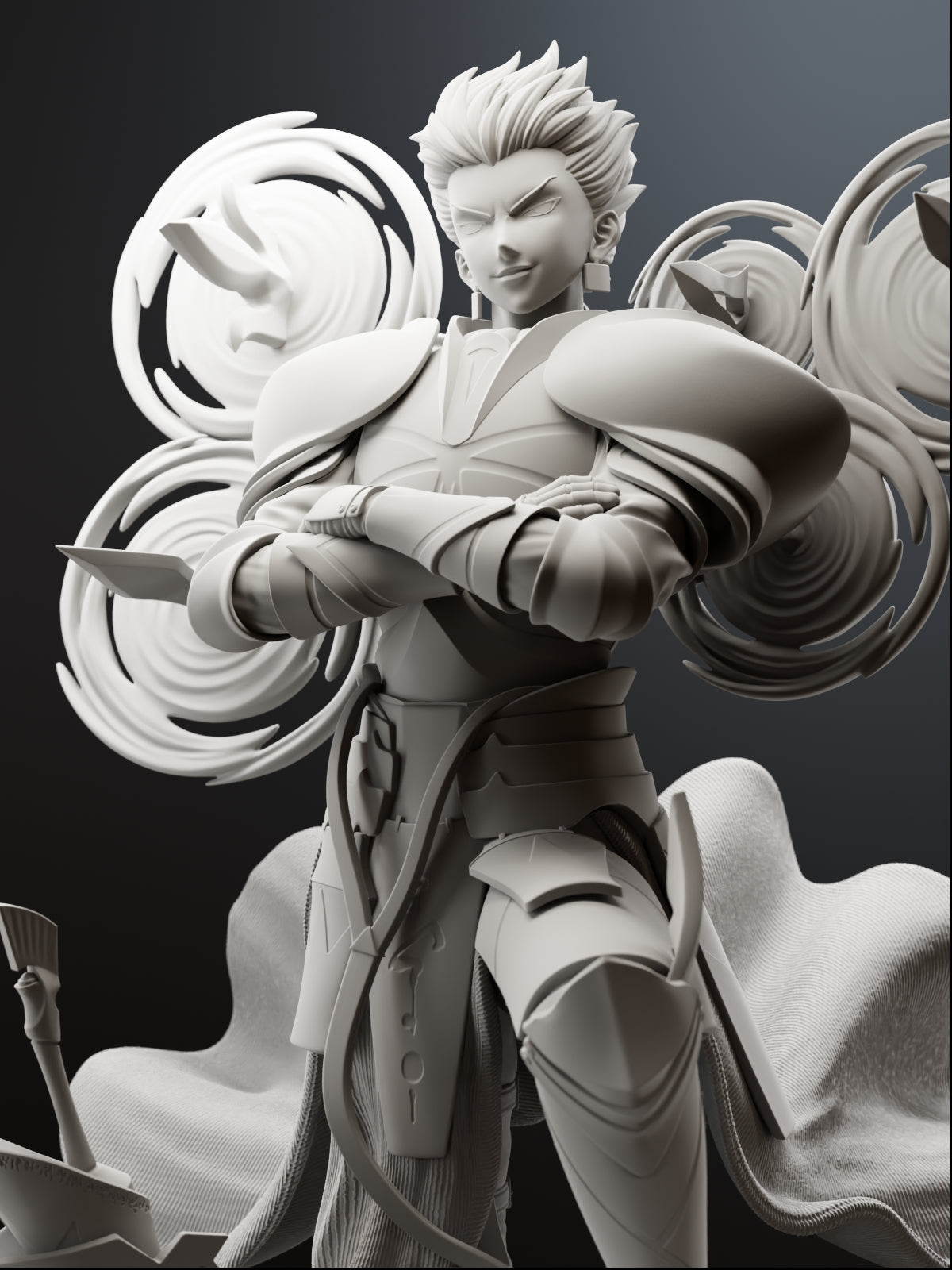 The King of Heroes Statue