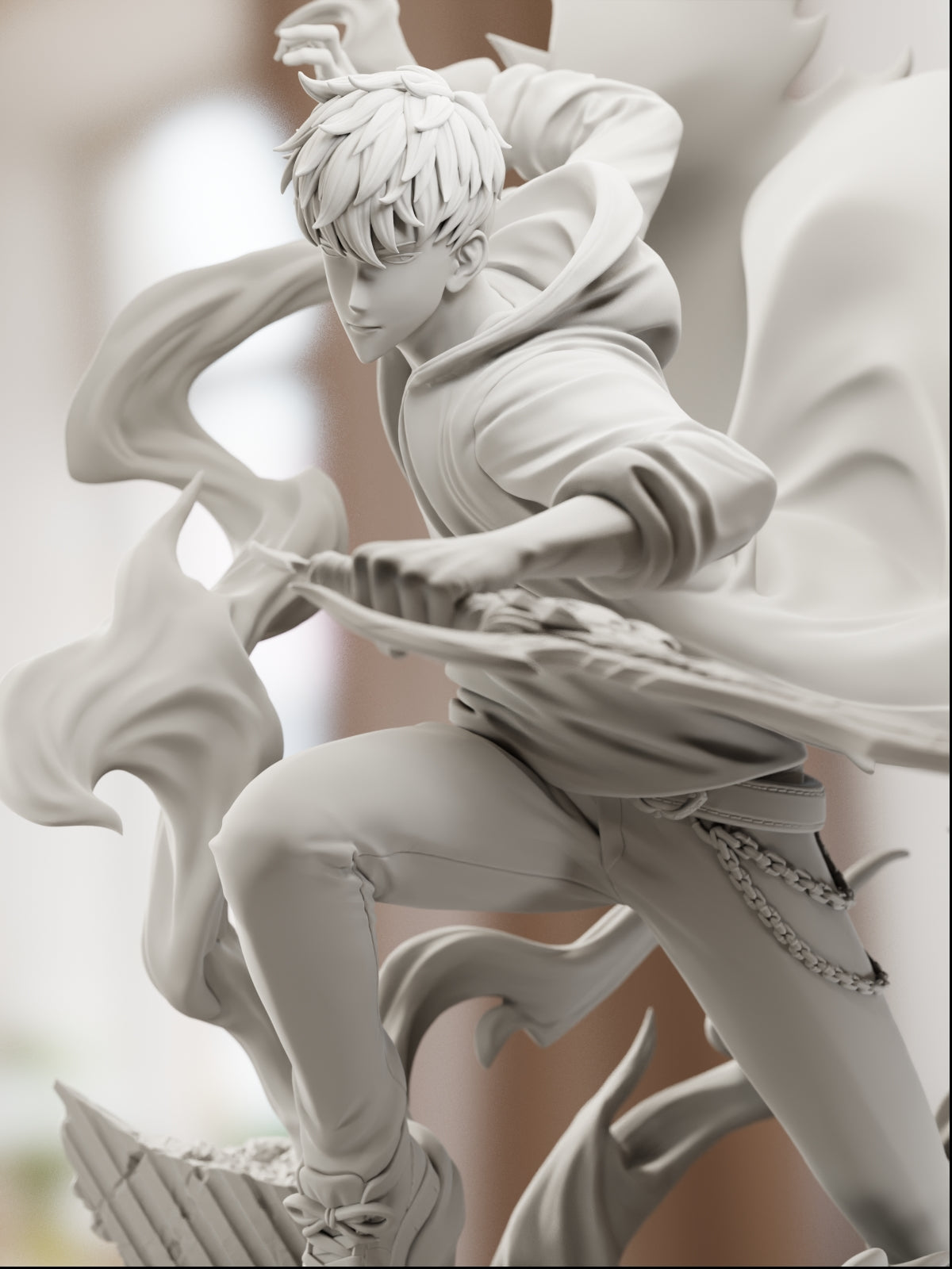 The Monarch | Maximum Detailed 12K 3D printed figure