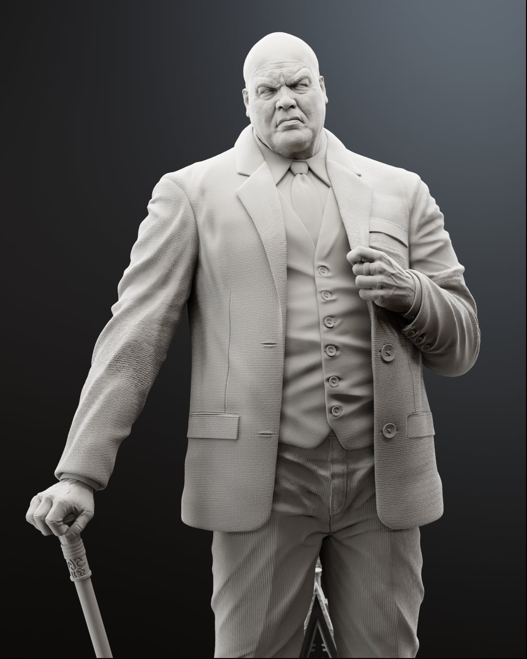 The Kingpin Statue