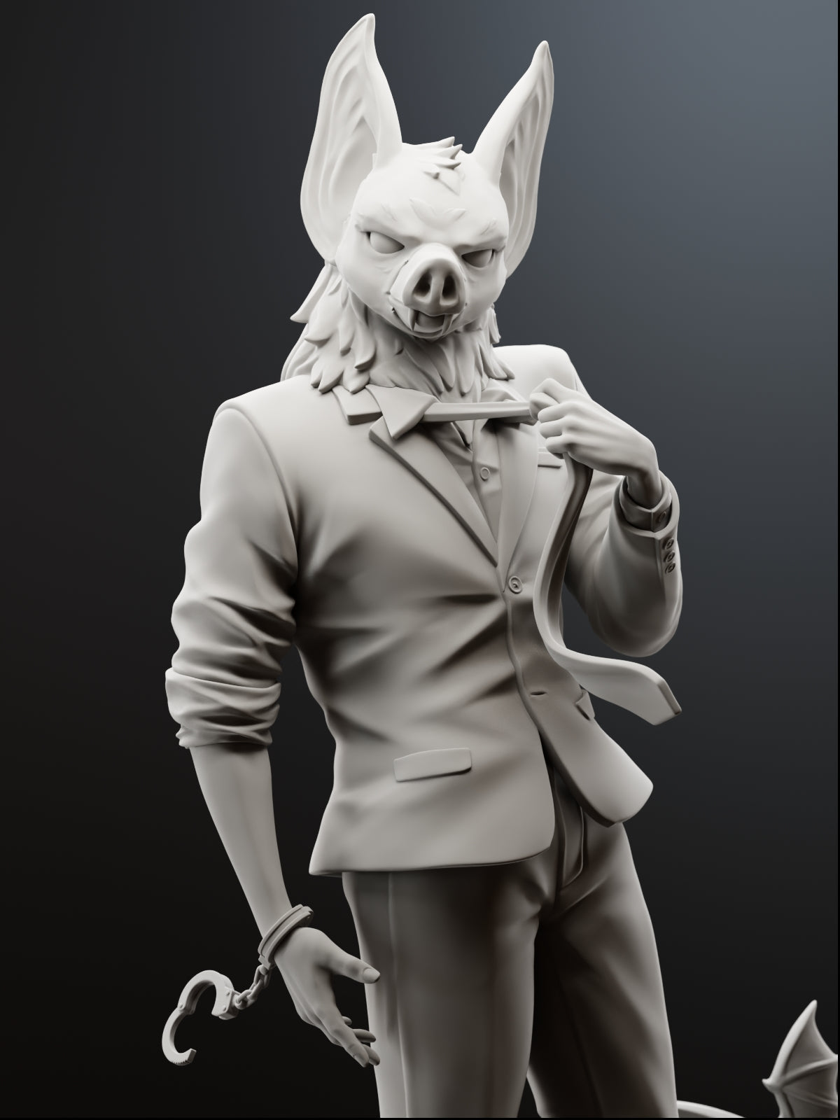 The Night Operative | Maximum Detailed 12K 3D printed figure