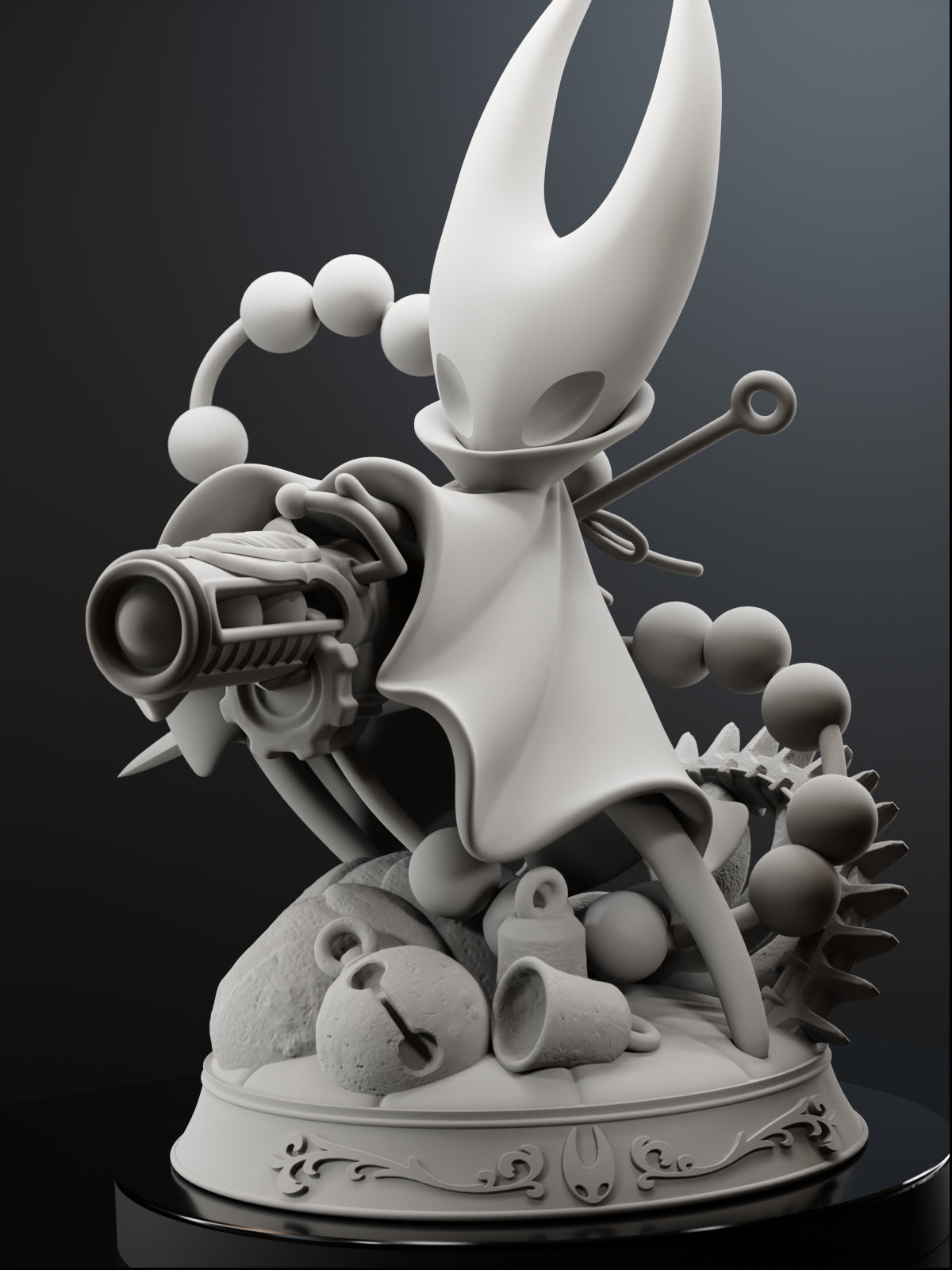 The Rosary Cannon | Maximum Detailed 12K 3D printed figure