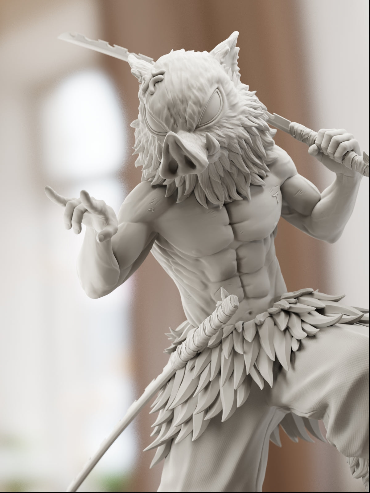 The Beast Within | Maximum Detailed 12K 3D Printed Figure