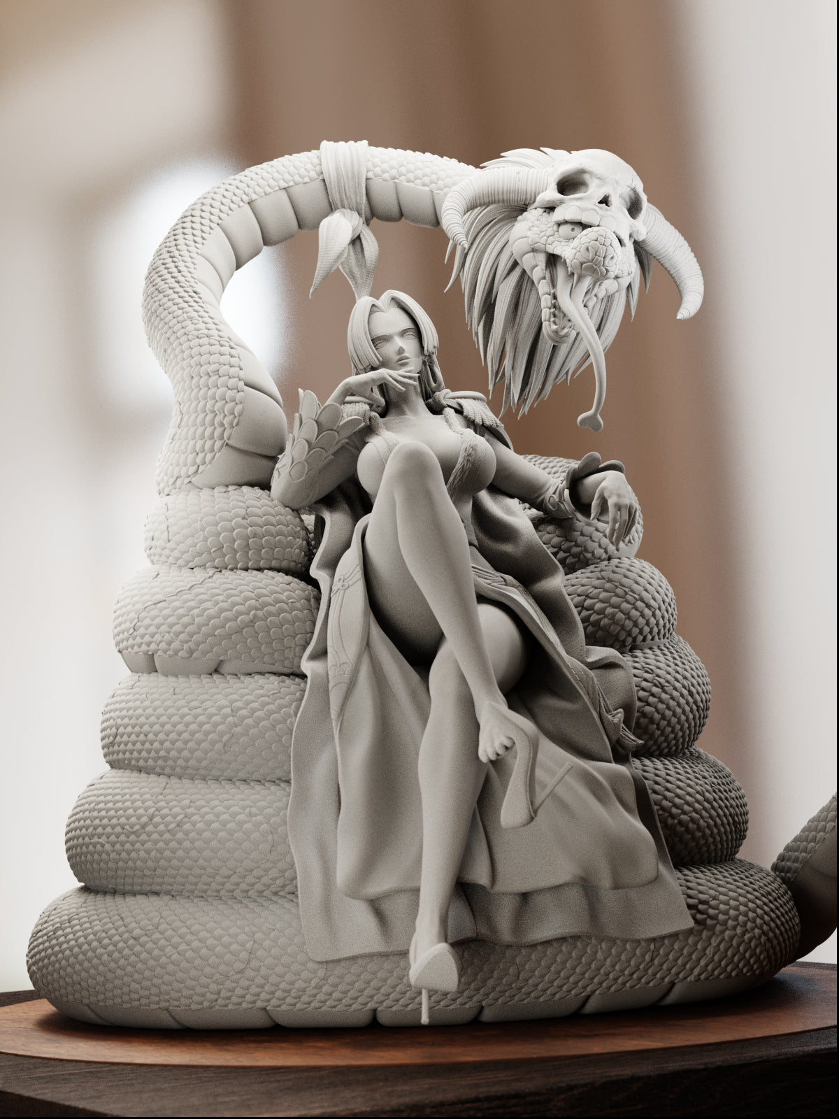 The Pirate Empress | Maximum Detailed 12K 3D printed figure