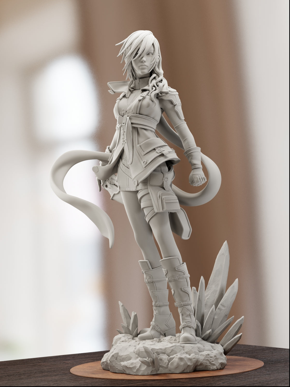 The Gunblade | Maximum Detailed 12K 3D printed figure