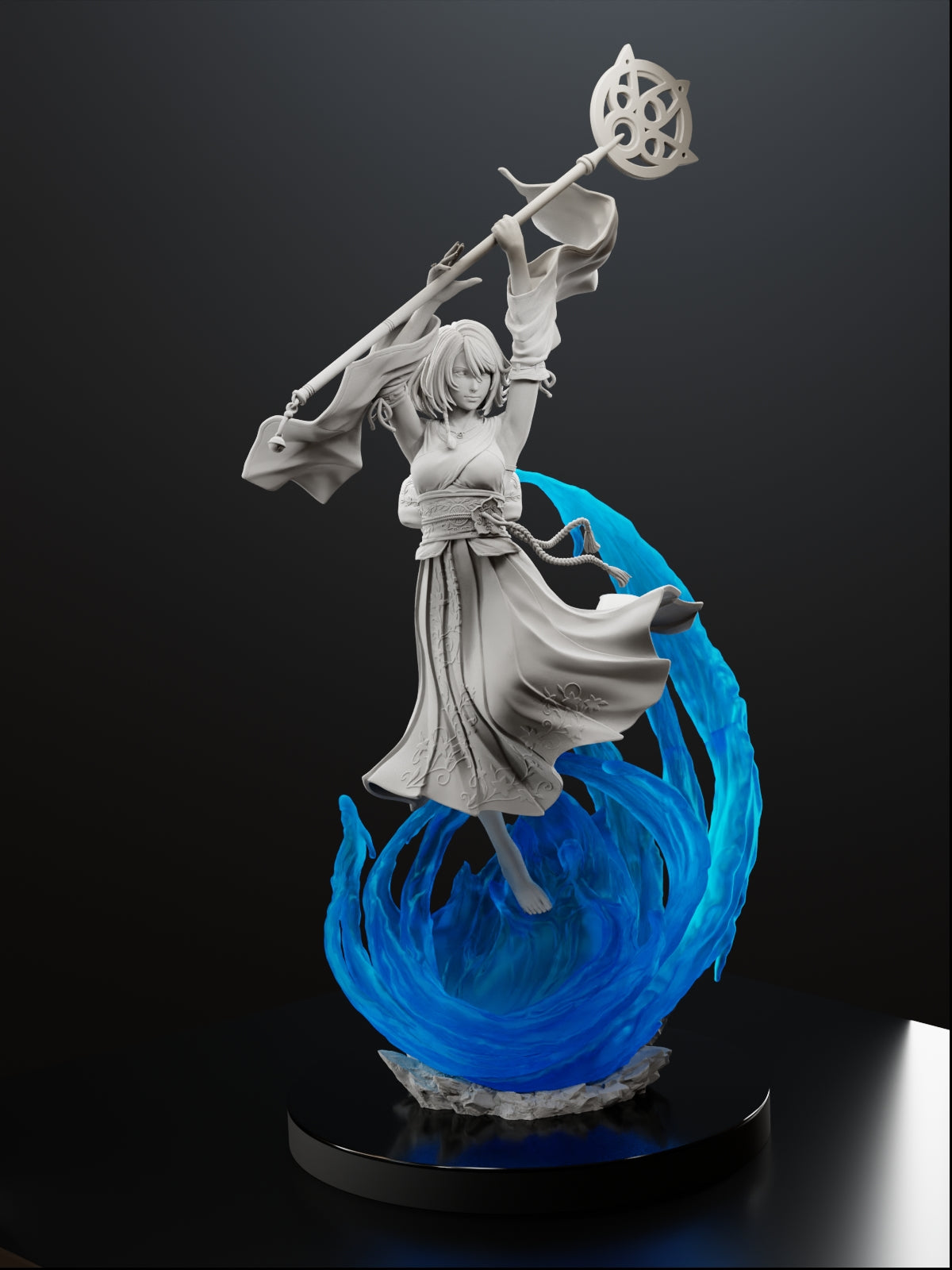 The Summoner of Spira | Maximum Detailed 12K 3D printed figure