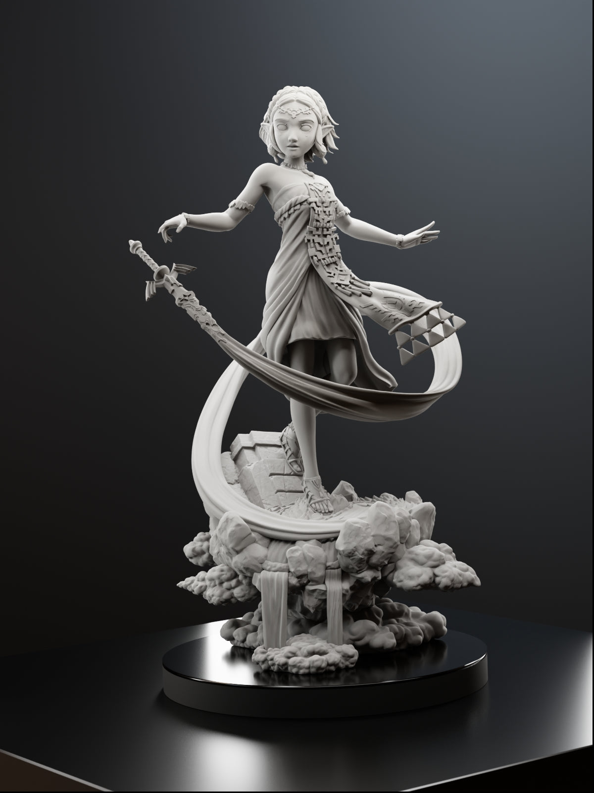 The Princess of Hyrule Statue