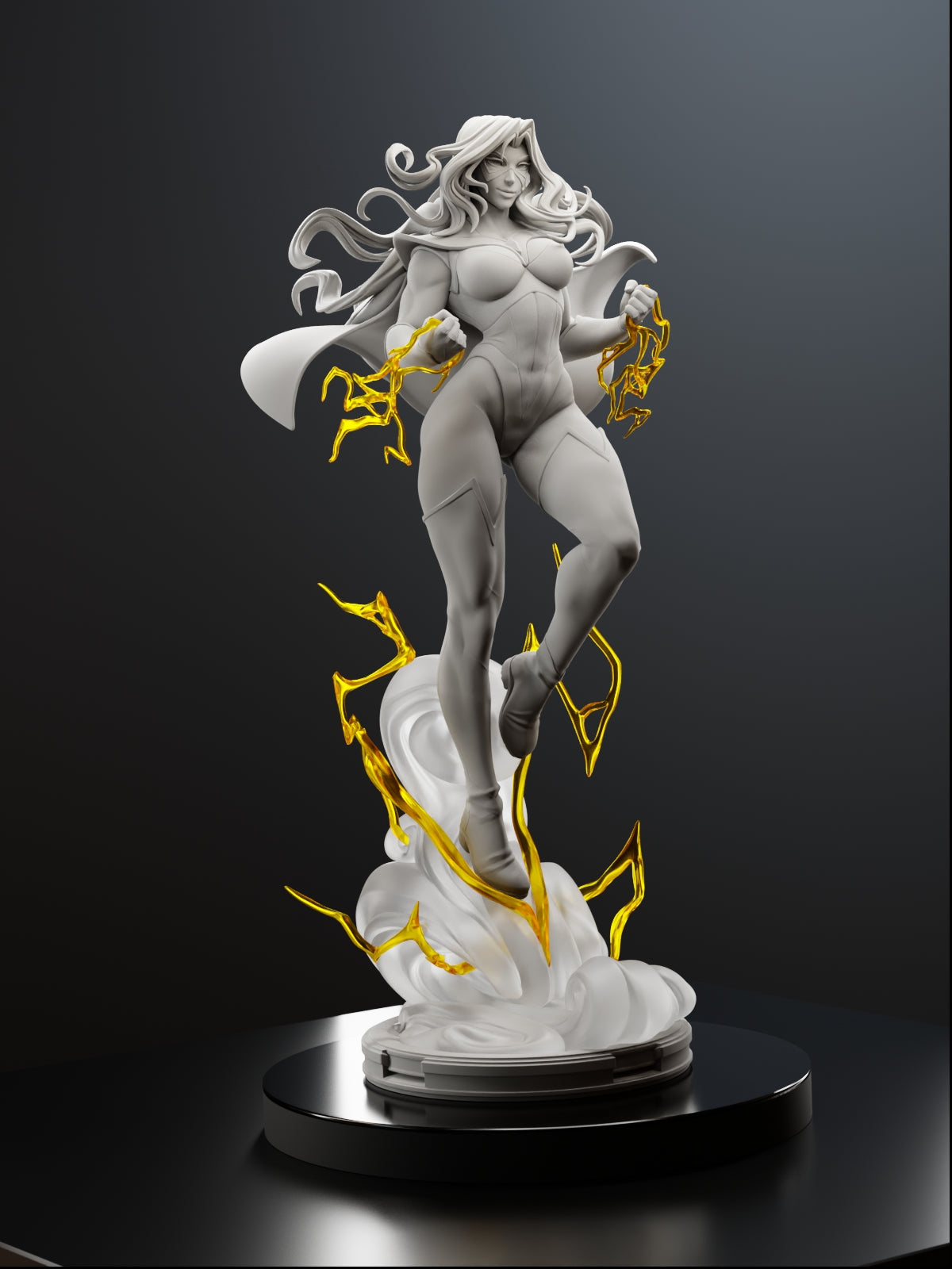 The Lightning Vanguard Statue