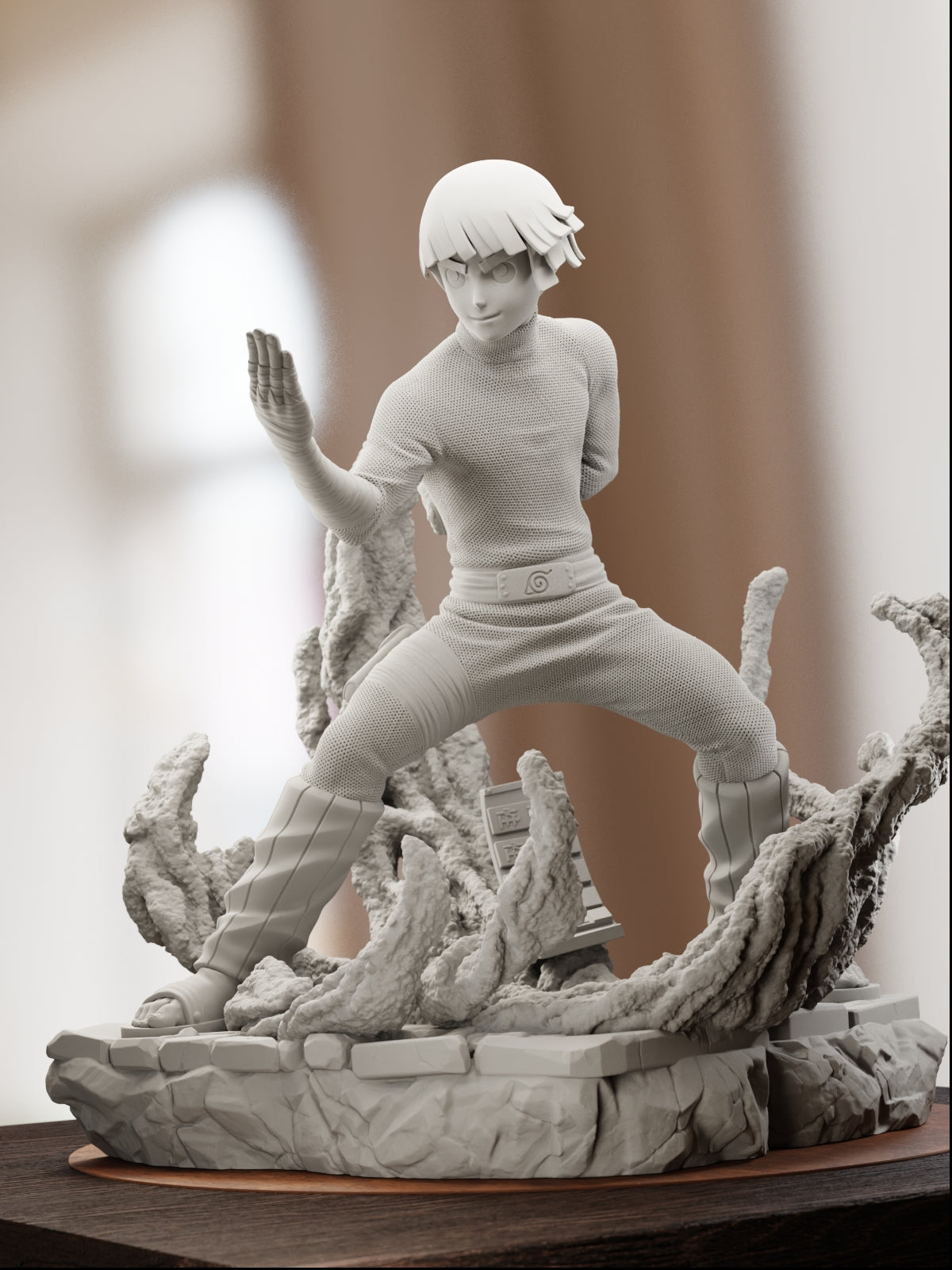The Taijutsu Master | Maximum Detailed 12K 3D printed figure
