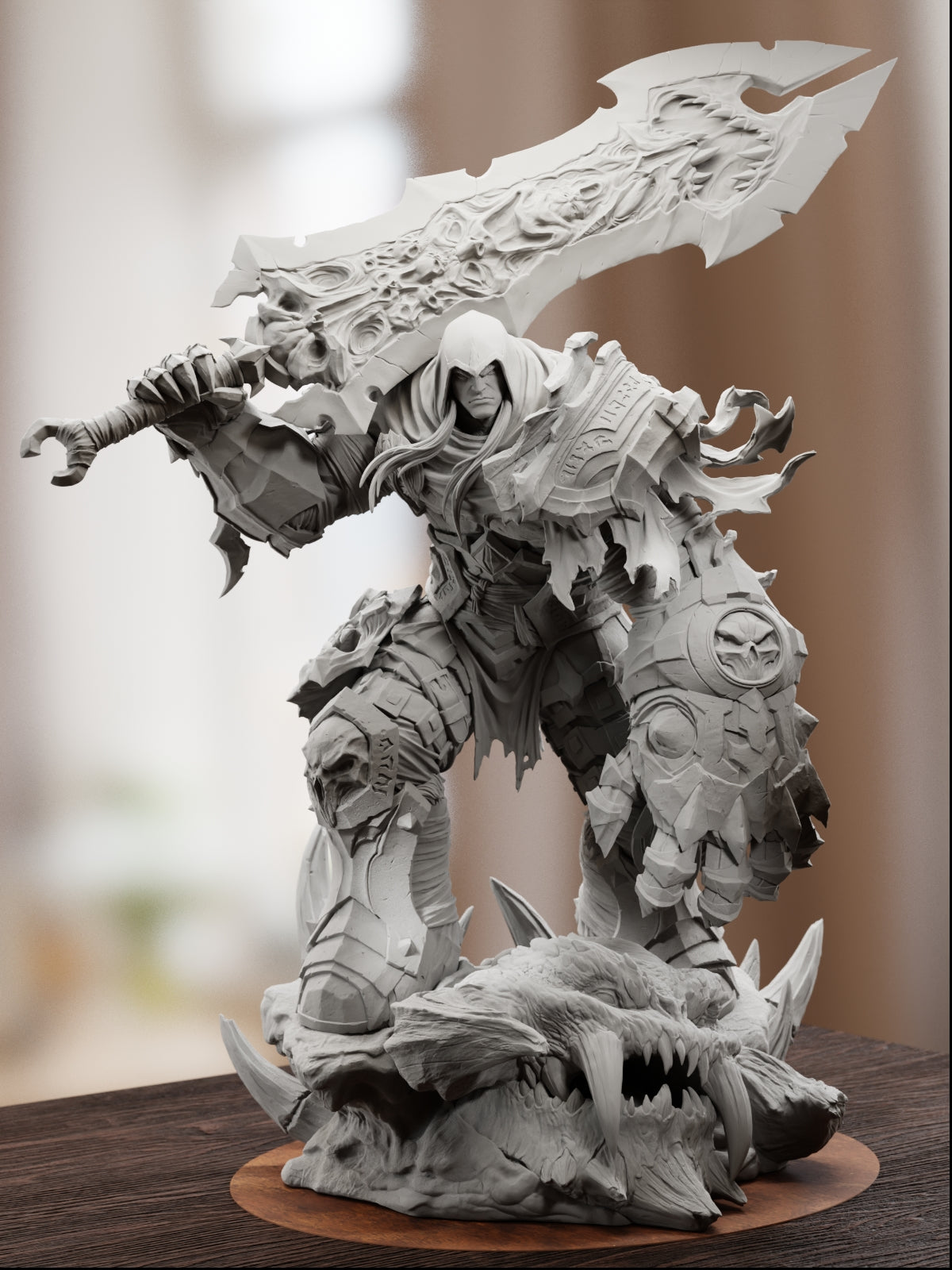 War of the Horsemen | Maximum Detailed 12K 3D printed figure
