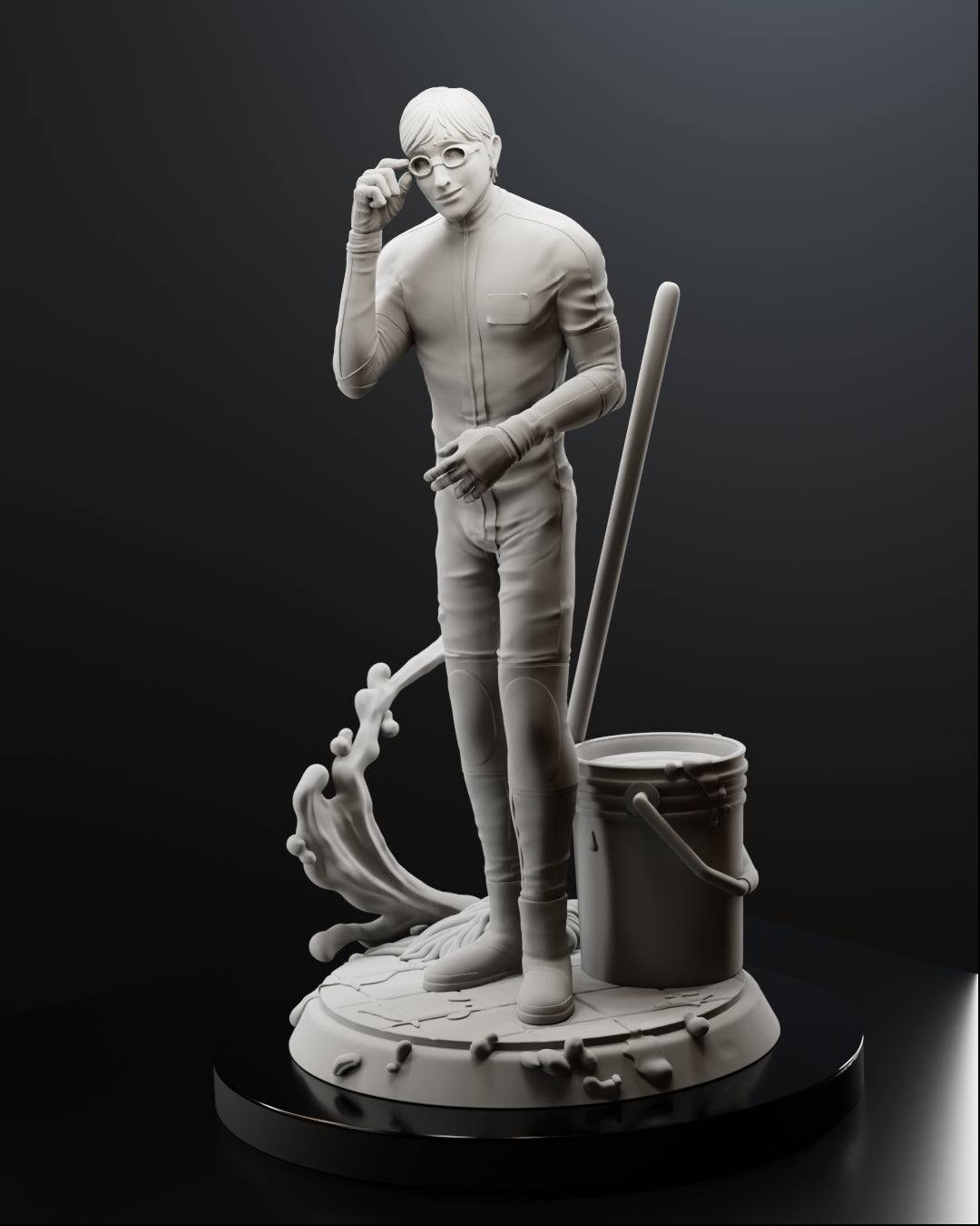The Water Boy Statue
