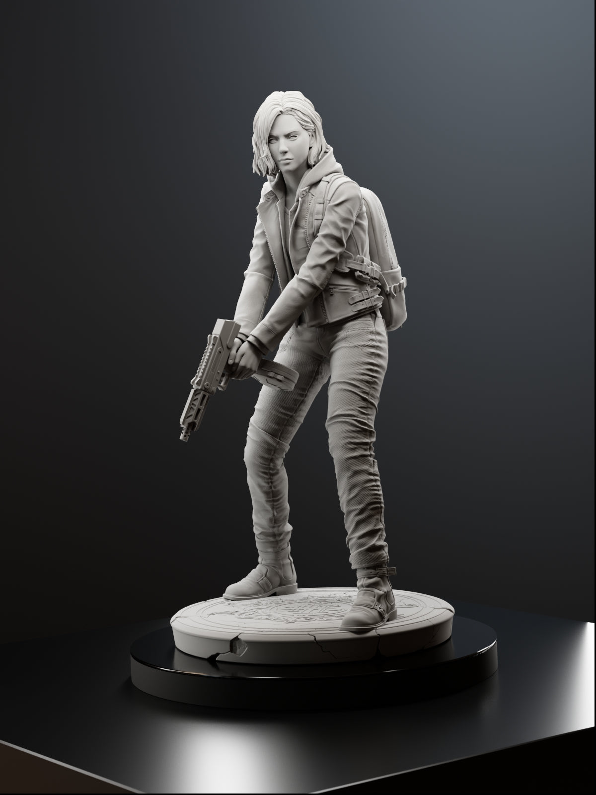 G. Ashcroft - F.B.I. | Maximum Detailed 12K 3D printed figure