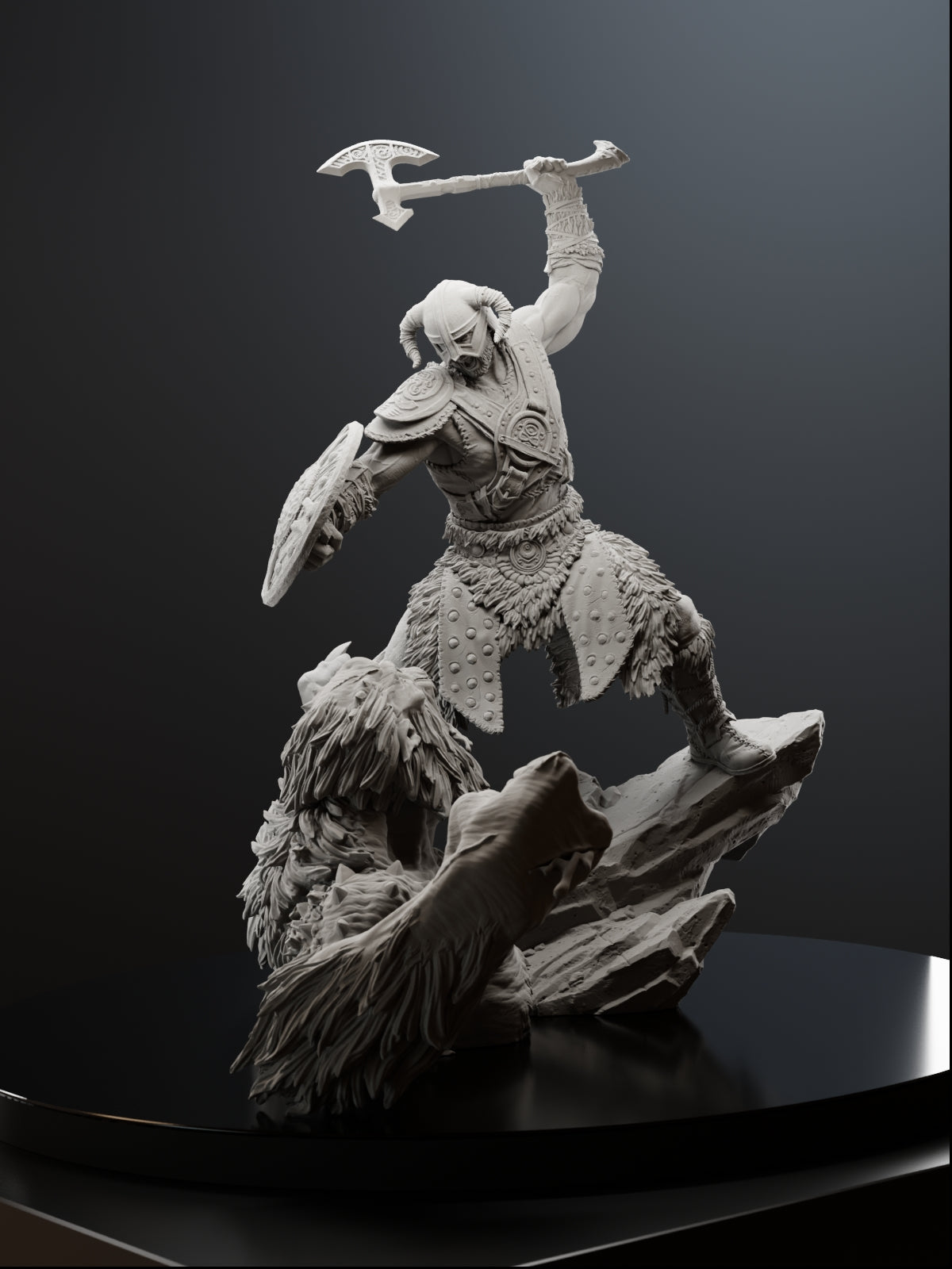 The Dragonborn Statue