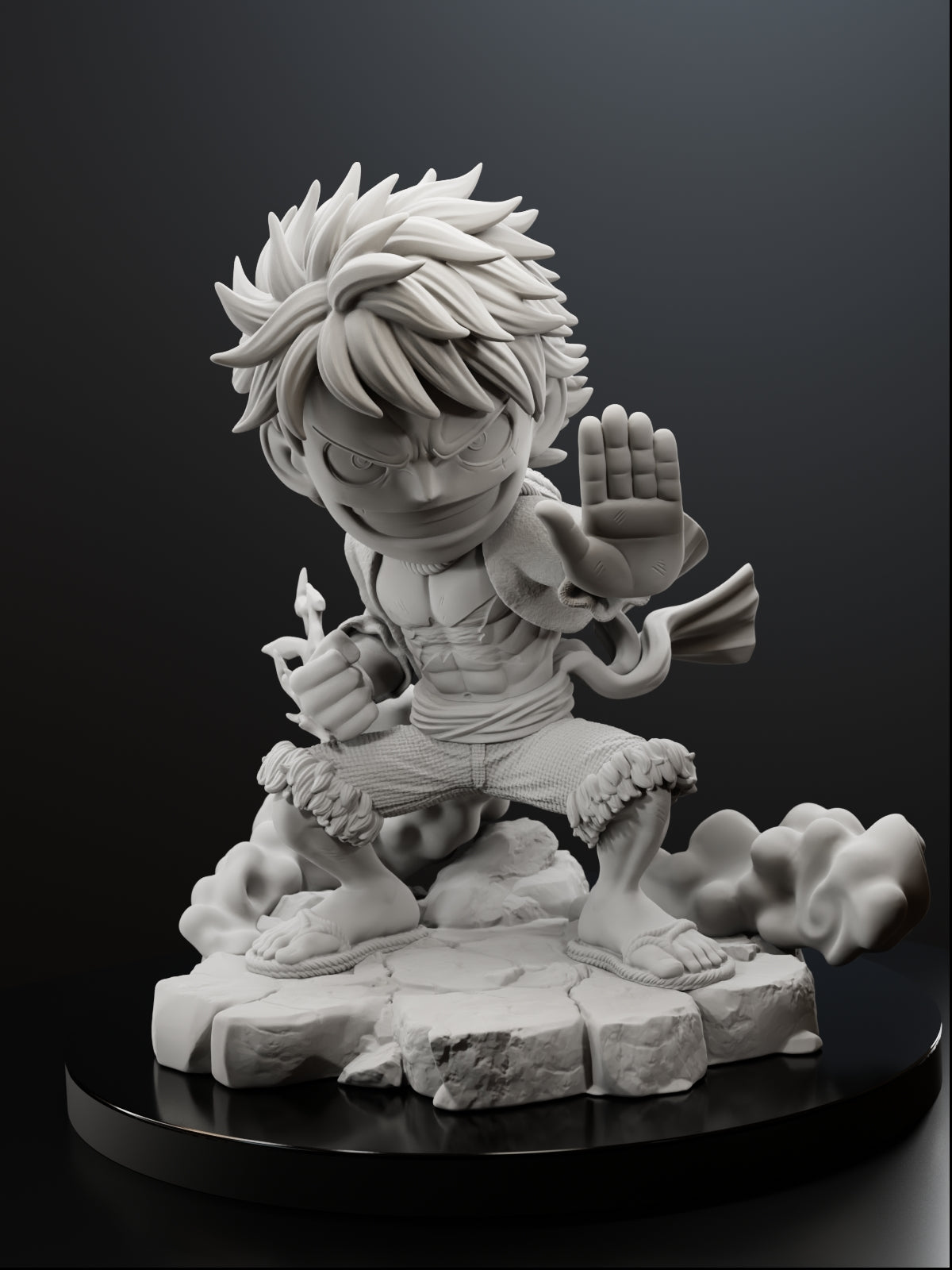Tiny Pirate King | Maximum Detailed 12K 3D printed figure