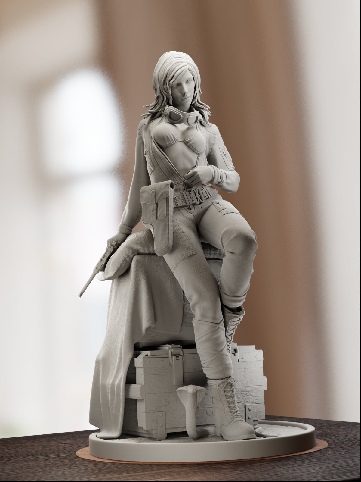 Undercover Operative | Maximum Detailed 12K 3D printed figure