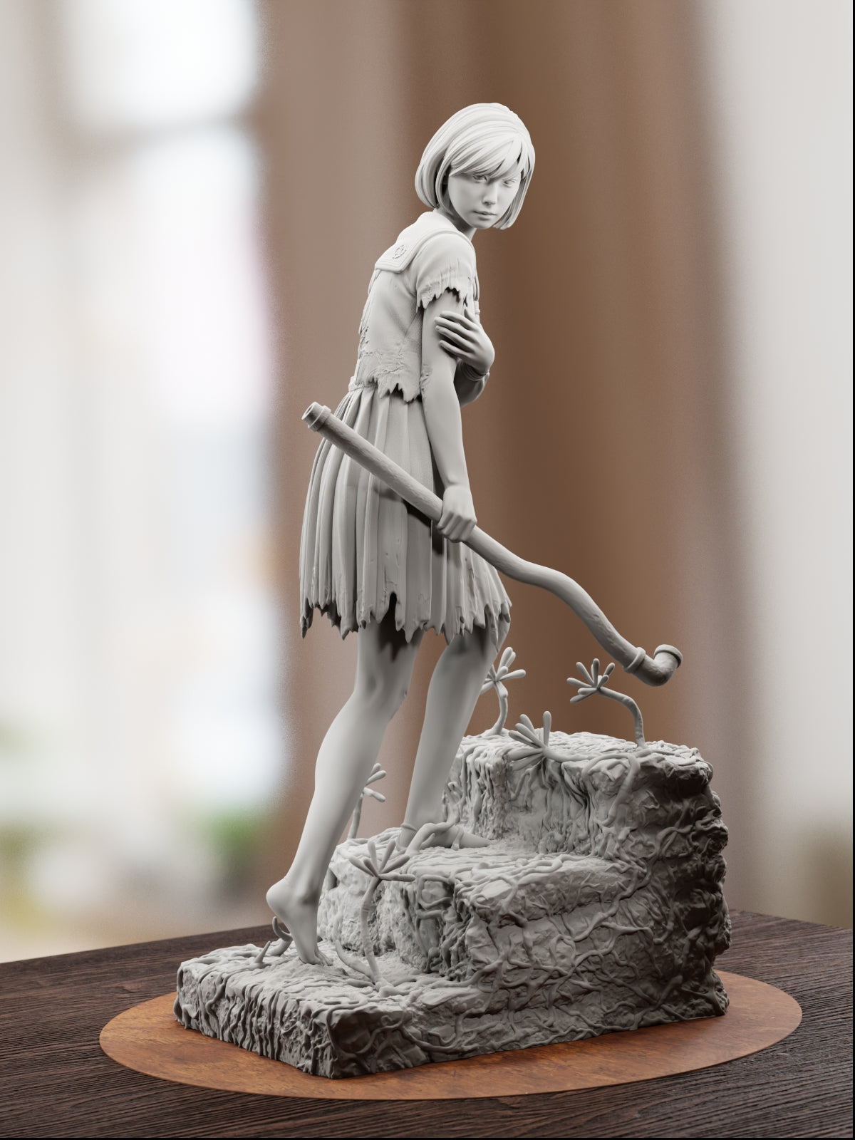 The Blooming Curse | Maximum Detailed 12K 3D printed figure