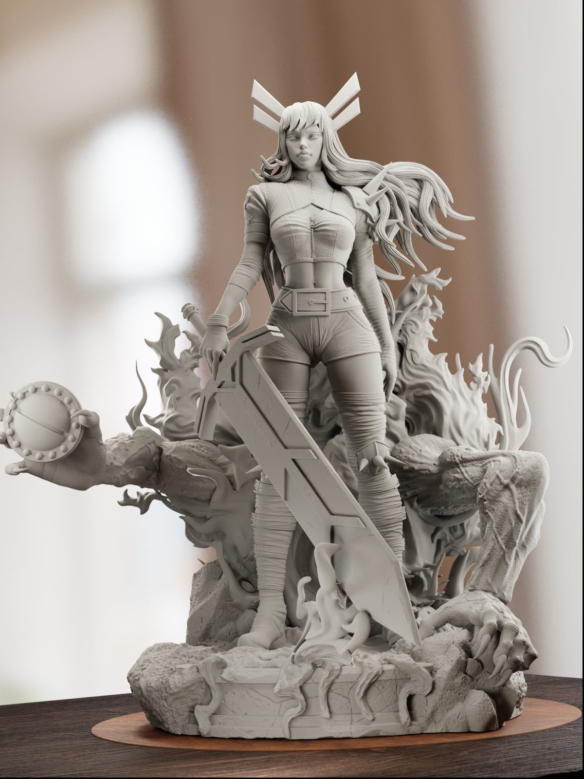 Queen of Limbo | Maximum Detailed 12K 3D printed figure