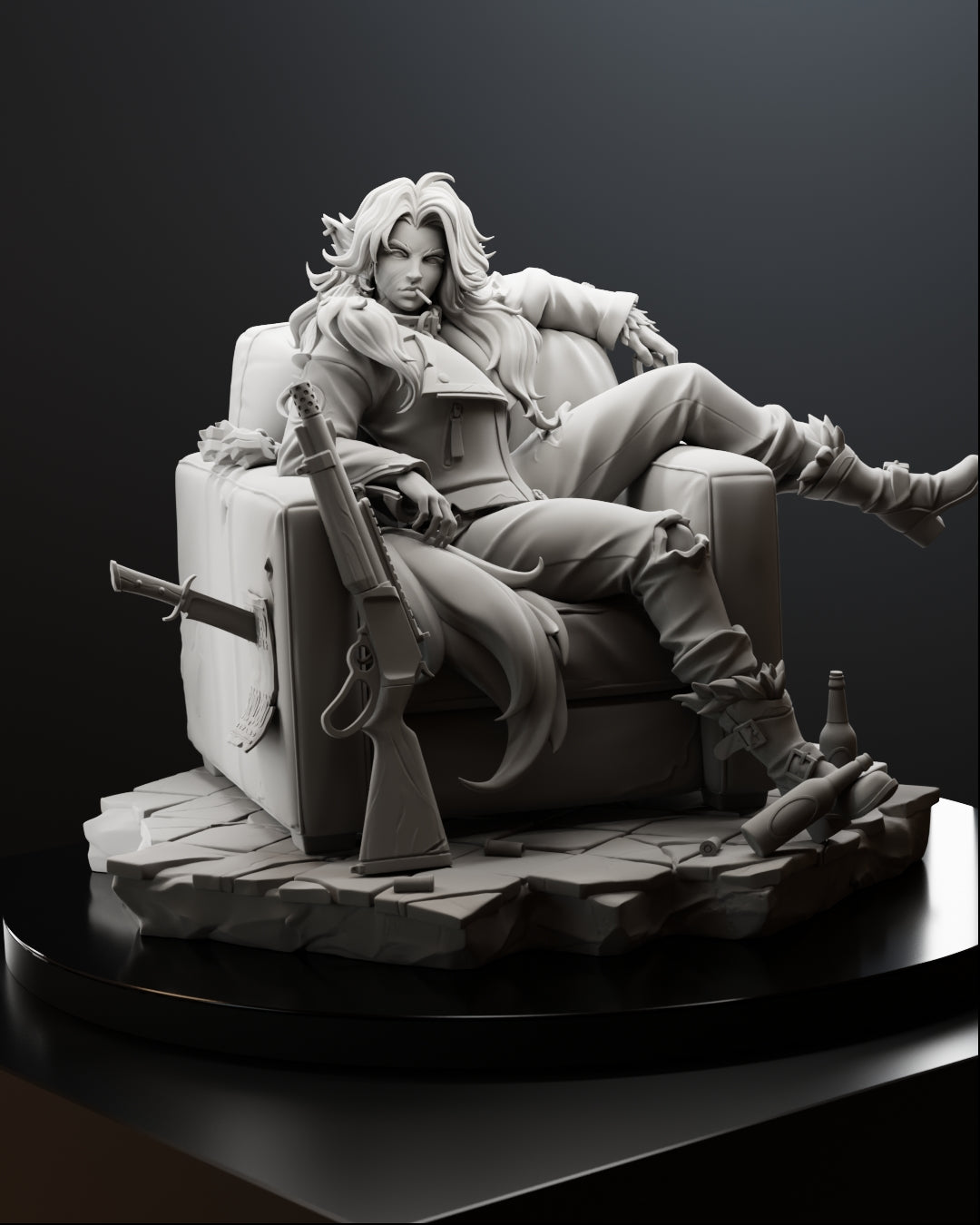 The Bounty Wolf Statue