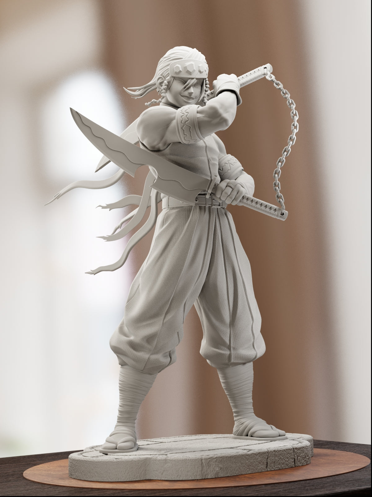 The Sound Pillar | Maximum Detailed 12K 3D Printed Figure