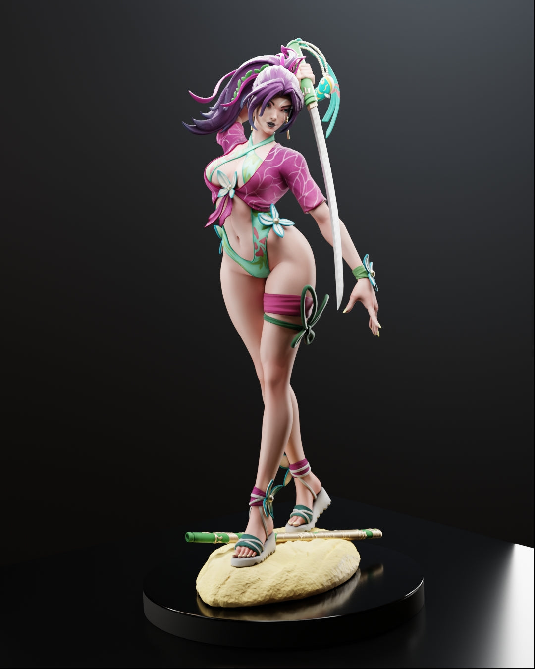 The Psychic Kunoichi Statue