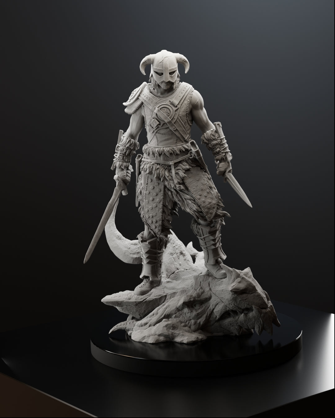 The Dragonborn Statue